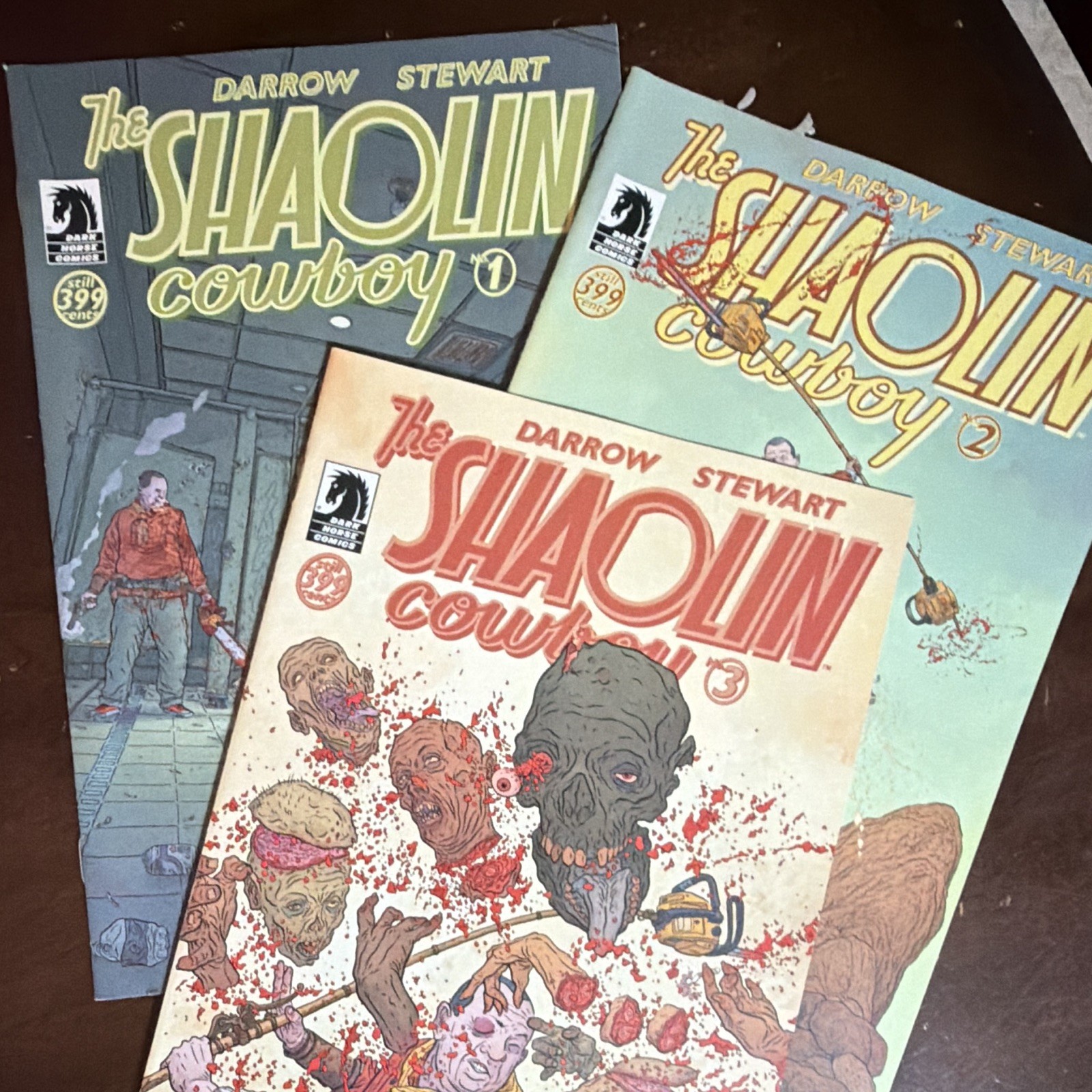 The Shaolin Cowboy3 book lot #1 #2 #3 Comic Book Dark Horse Comics The Shaolin Cowboy3 book lot #1 #2 #3 Comic Book Dark Horse Comics