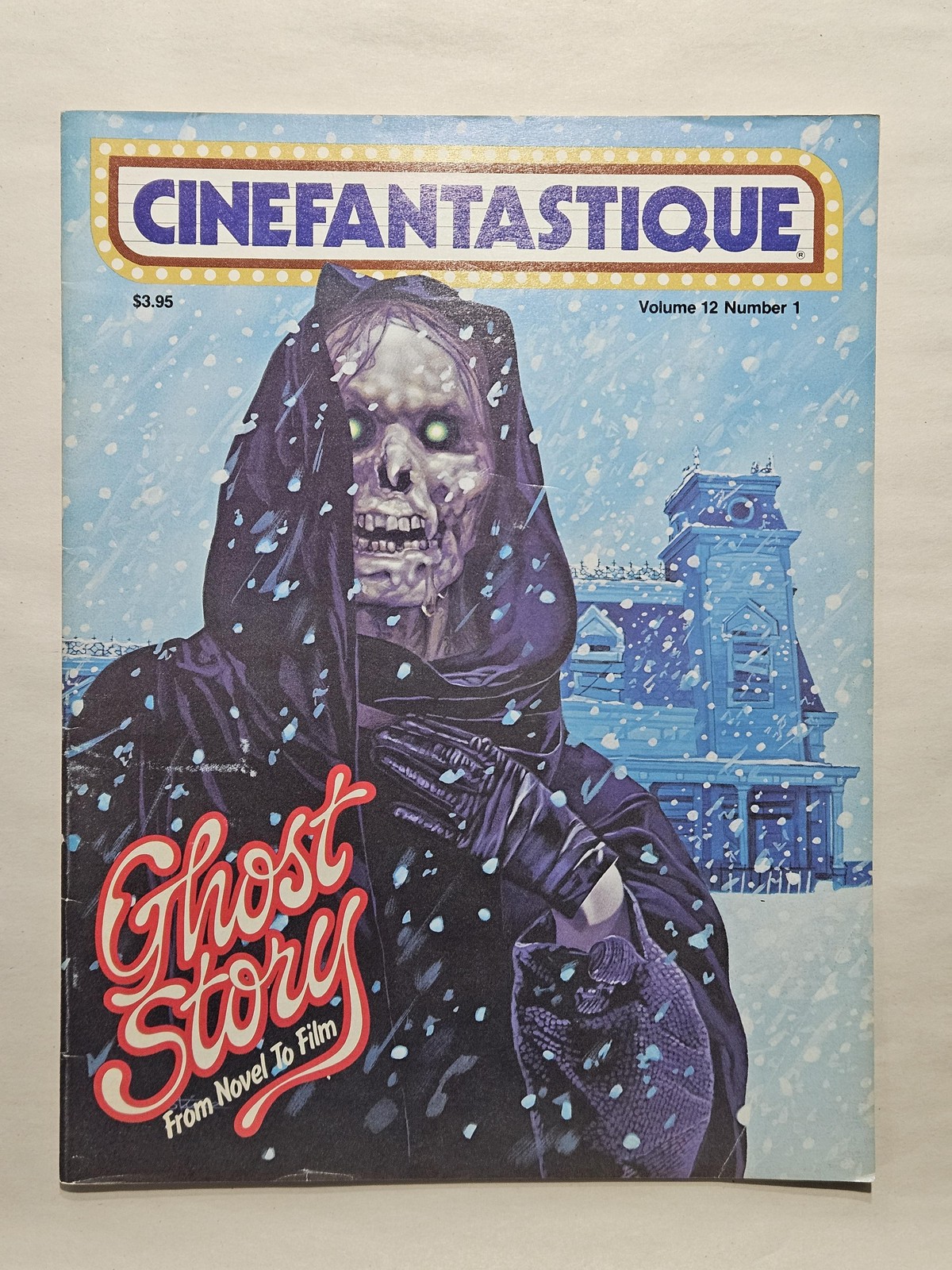 Vintage 1982 Cinefantastique Vol 12 #1 Ghost Story Conan Horror Magazine