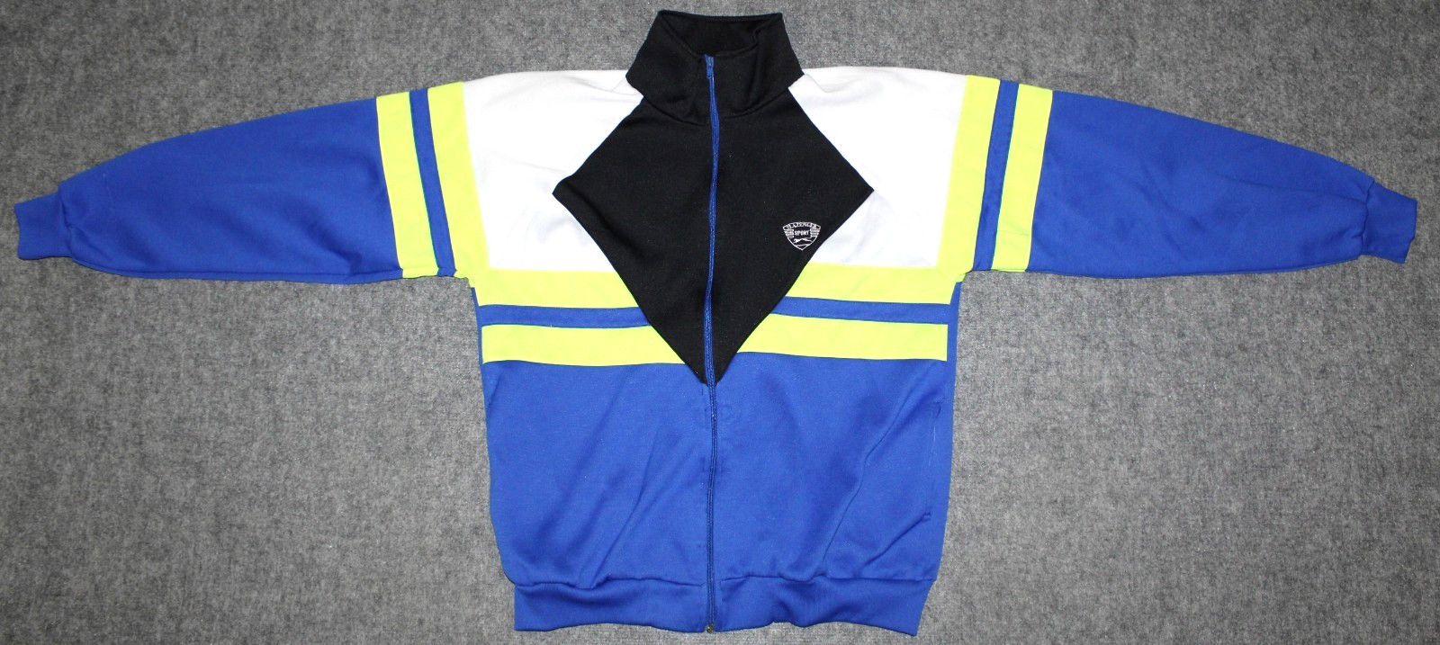 vintage SLAZENGER SPORT TRACK JACKET 80s Soccer Running Tennis sz XL Jacket