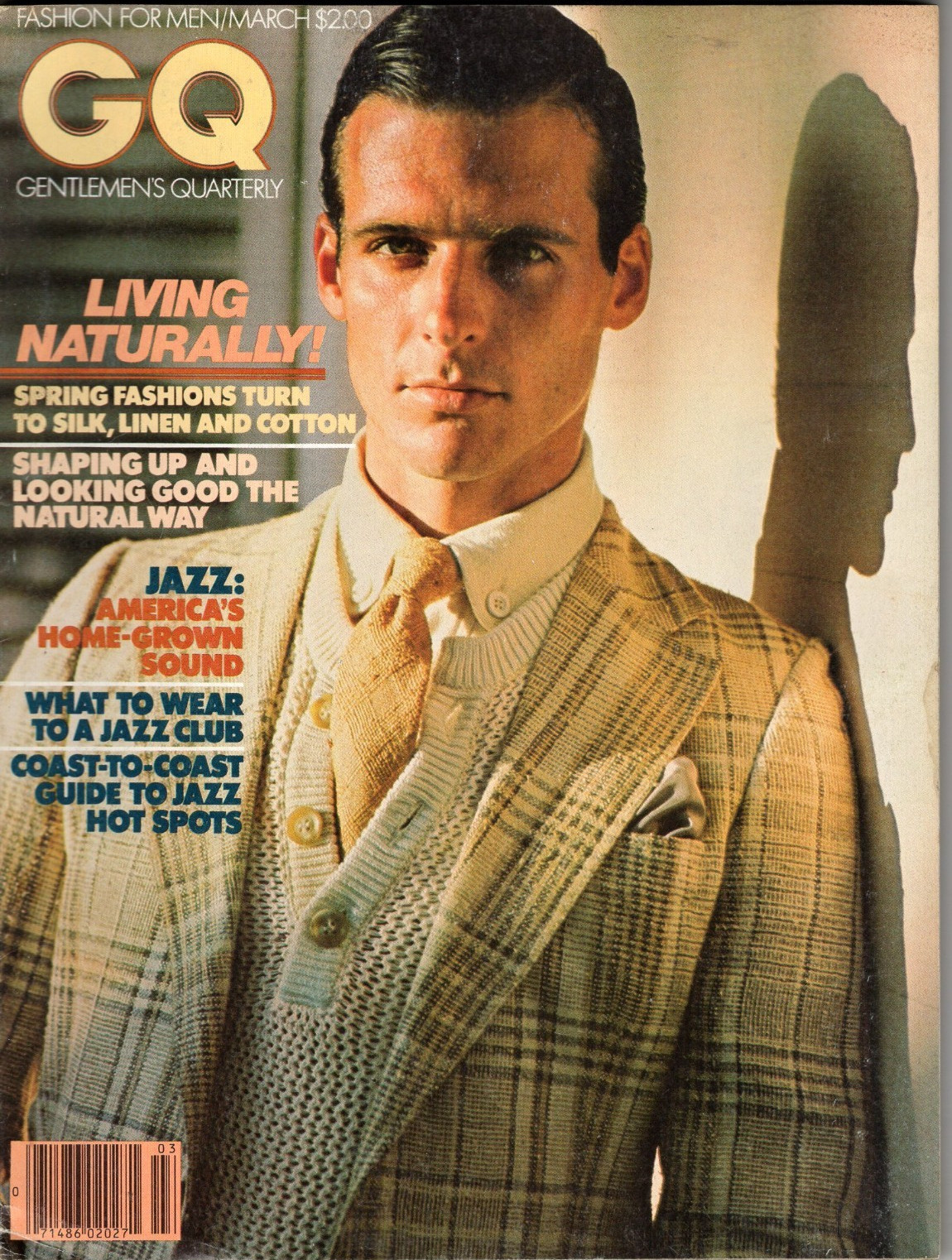 Vintage March 1978 GQ Fashion magazine Barry Lategan Key West Grace Jones RARE