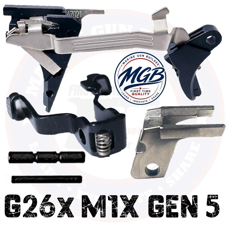G26X M1X Glock OEM Lower Parts Kit Gen 5