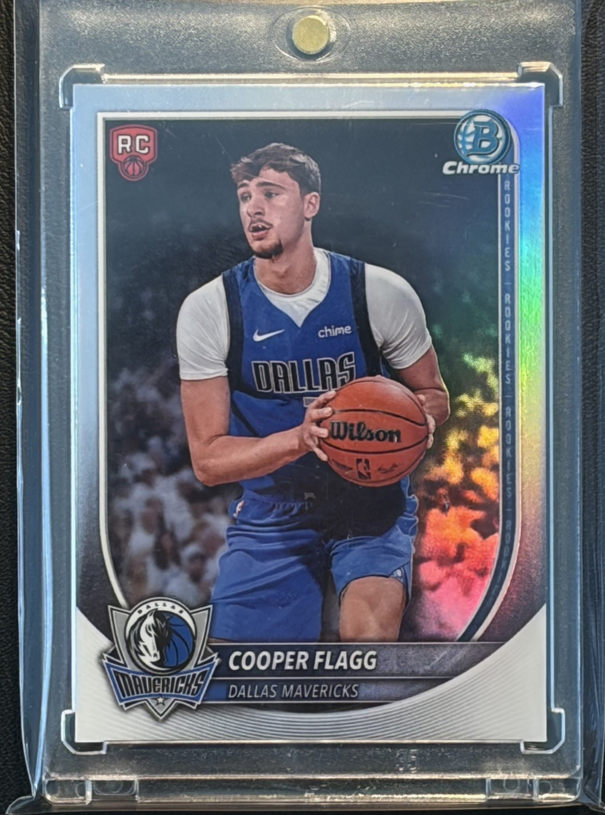 2025-26 Topps Bowman Chrome Cooper Flagg #BRR-1 Rookie Red Shield Variationš 2025-26 Topps Bowman Chrome Cooper Flagg #BRR-1 Rookie Red Shield Variationš