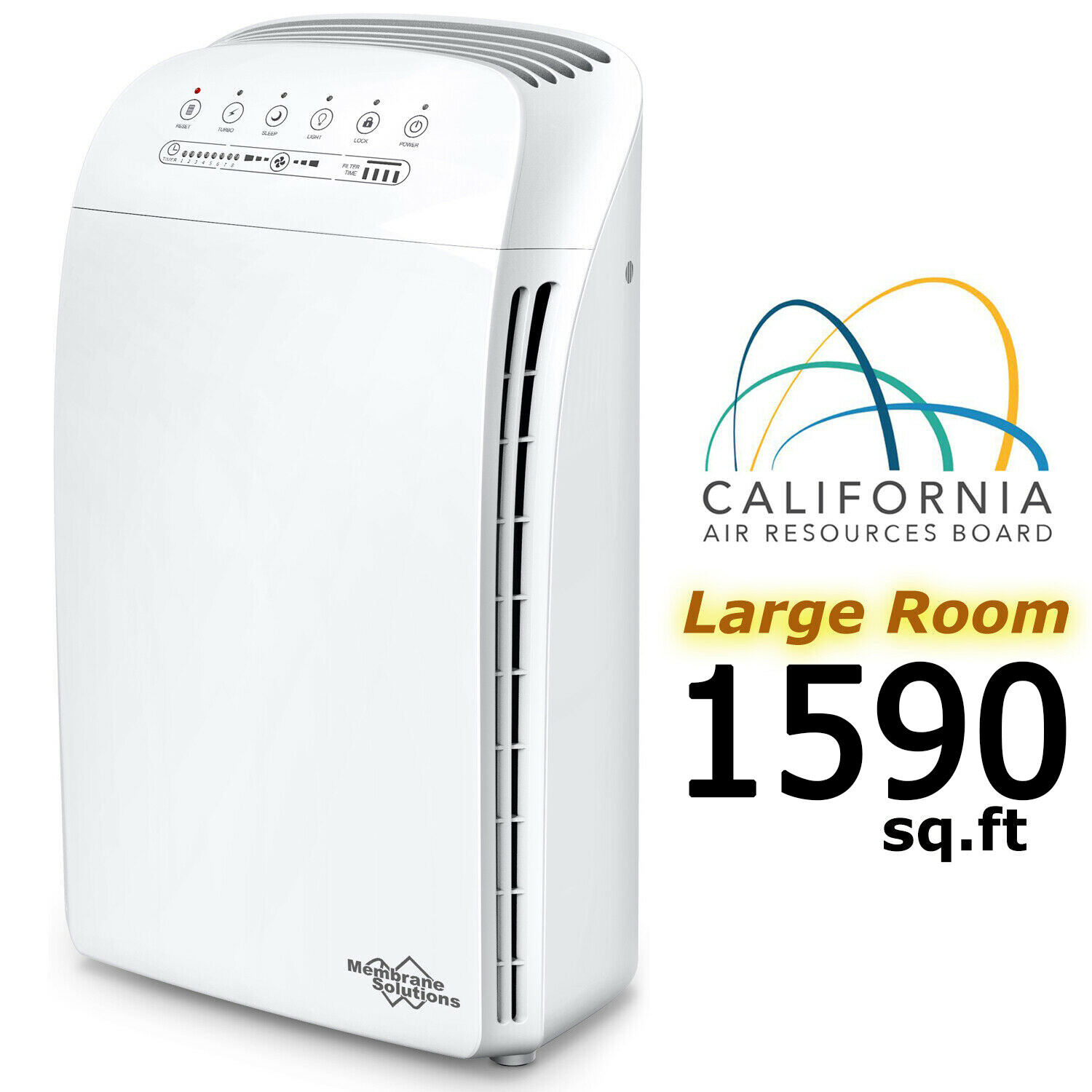 Home HEPA Air Purifier Large Room Air Cleaner for Allergies Smoke Mold Odor Dust