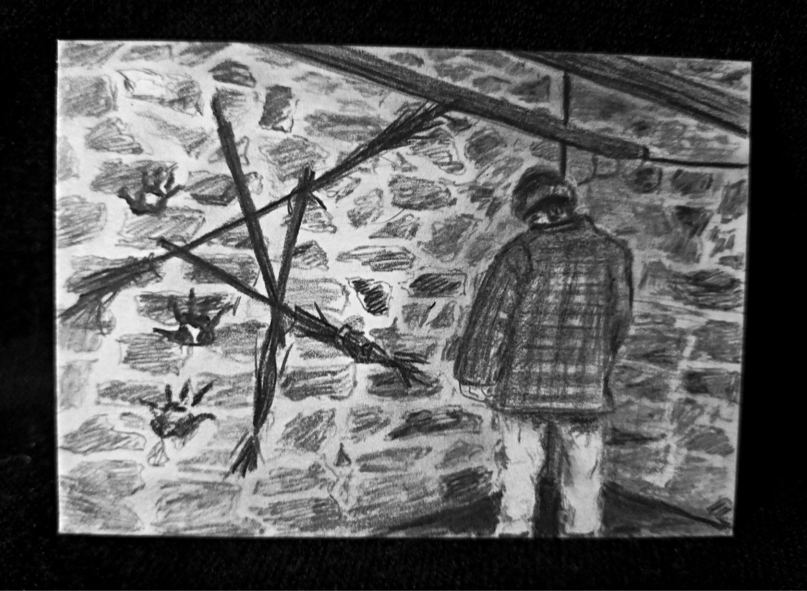 ACEO Original BLAIR WITCH PROJECT graphite pencil realism portrait OOAK MINI ART ACEO Original BLAIR WITCH PROJECT graphite pencil realism portrait OOAK MINI ART