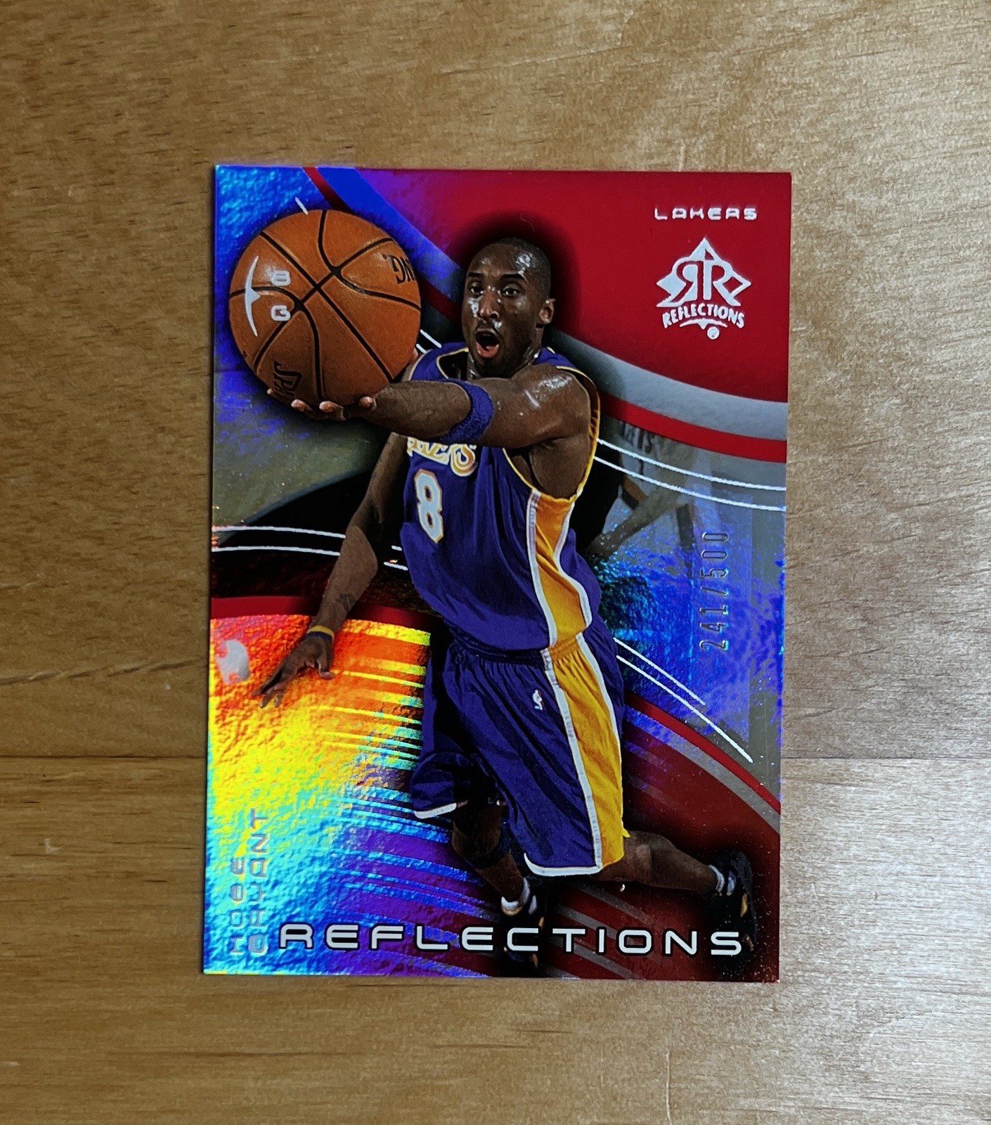 2003-04 Upper Deck Triple Dimensions - Reflections Kobe Bryant #31 Ruby /500