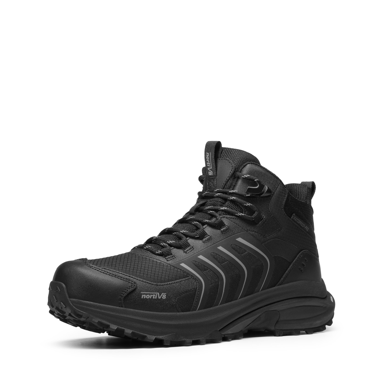 NORTIV 8 Men\'s Waterproof Hiking Boots Trekking Camping Climbing Shoes NORTIV 8 Men\'s Waterproof Hiking Boots Trekking Camping Climbing Shoes