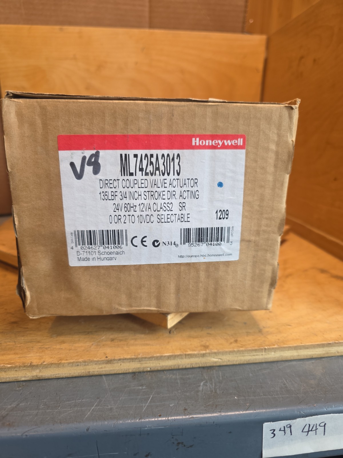 NIB Honeywell ML7425A3013 Direct Coupled Valve Actuator *WE*SHIP*TODAY* NIB Honeywell ML7425A3013 Direct Coupled Valve Actuator *WE*SHIP*TODAY*