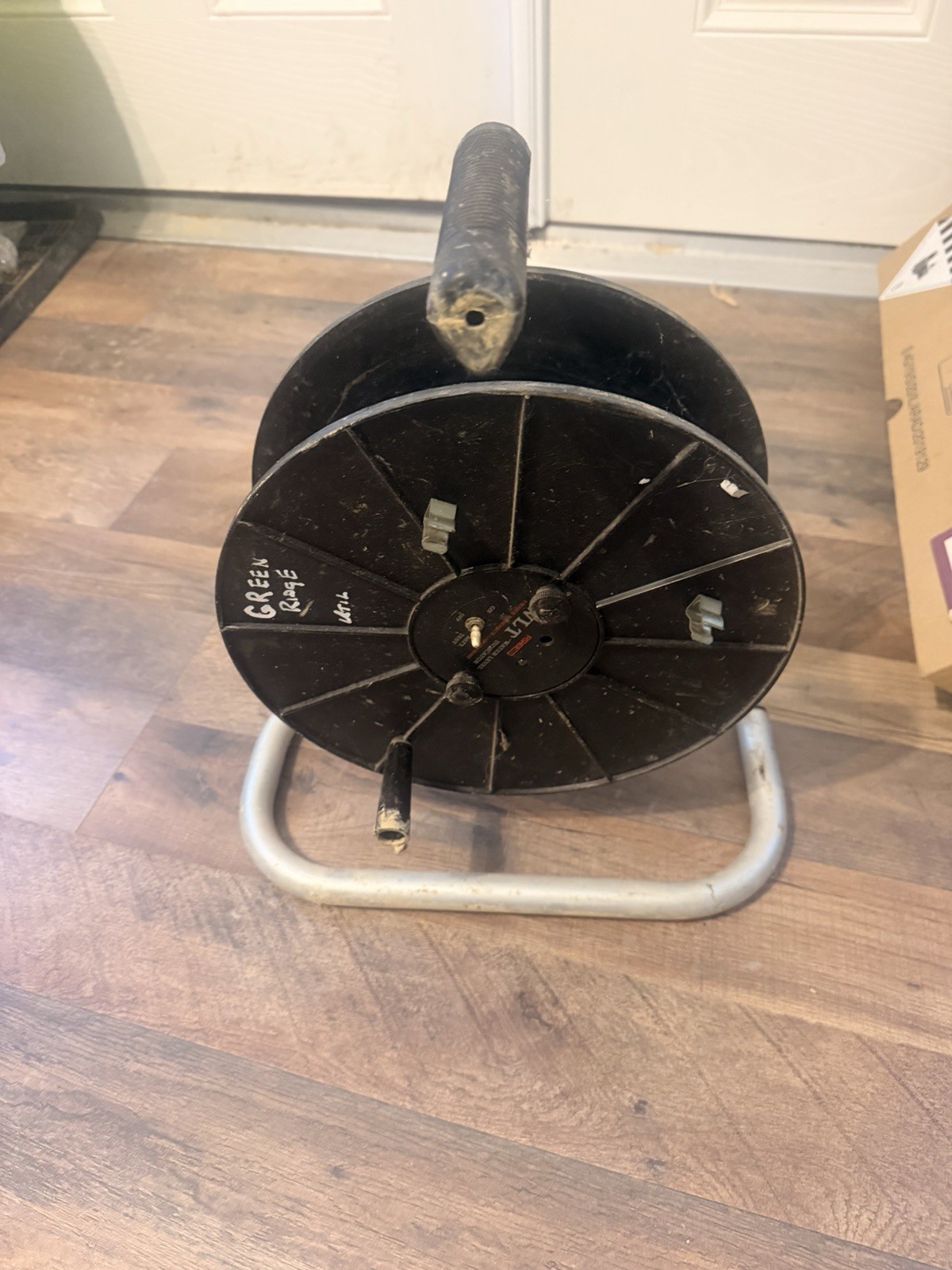 Fisher Labs WLT Water Level Indicator Untested Used No Cable Just Reel Indicator Fisher Labs WLT Water Level Indicator Untested Used No Cable Just Reel Indicator