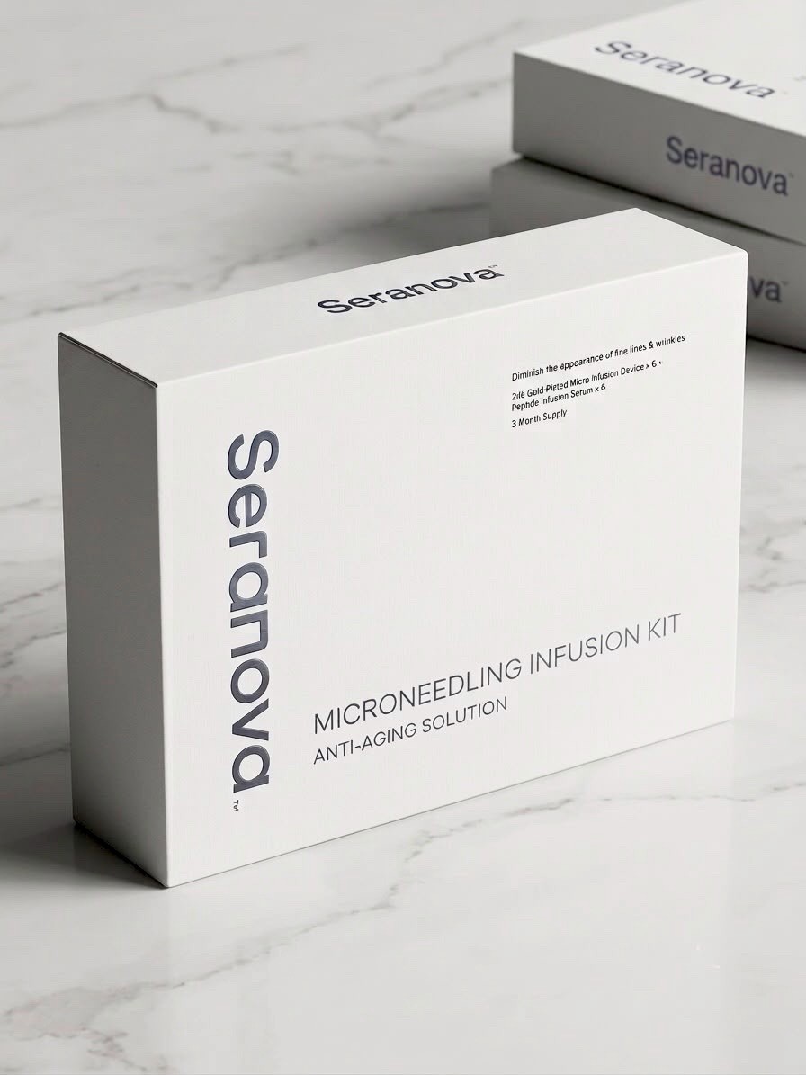Seranova 3 month Infusion Kit for Face Wrinkles Firming HA Collagen Seranova 3 month Infusion Kit for Face Wrinkles Firming HA Collagen