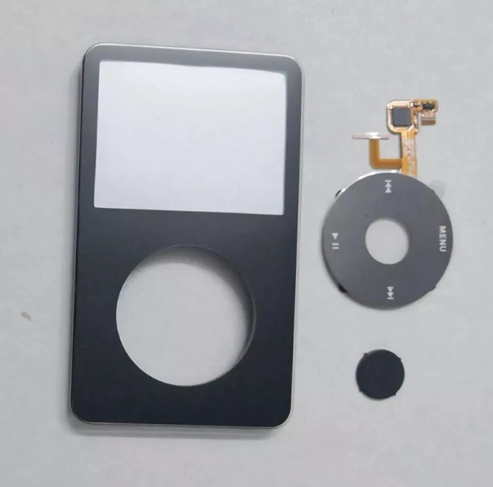 New Front Face Plate &Turntable & Dots Apple iPod Classic Video 5 5.5th Gen 30GB