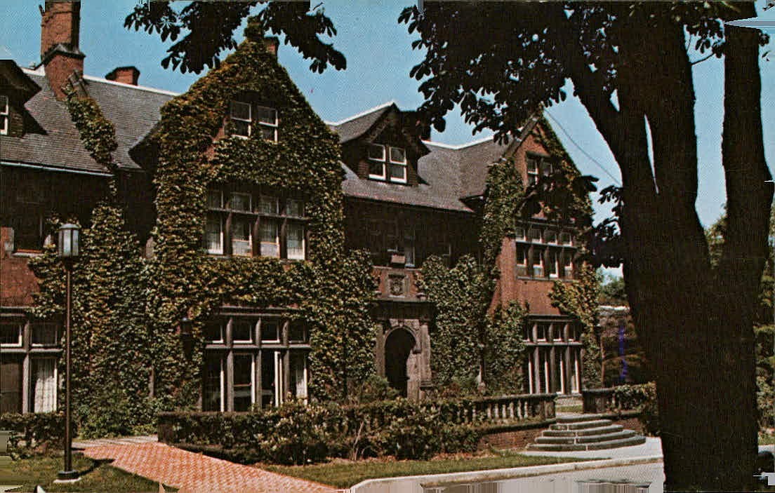 Andrew W Mellon Center Chatham College Pittsburgh PA Postcard