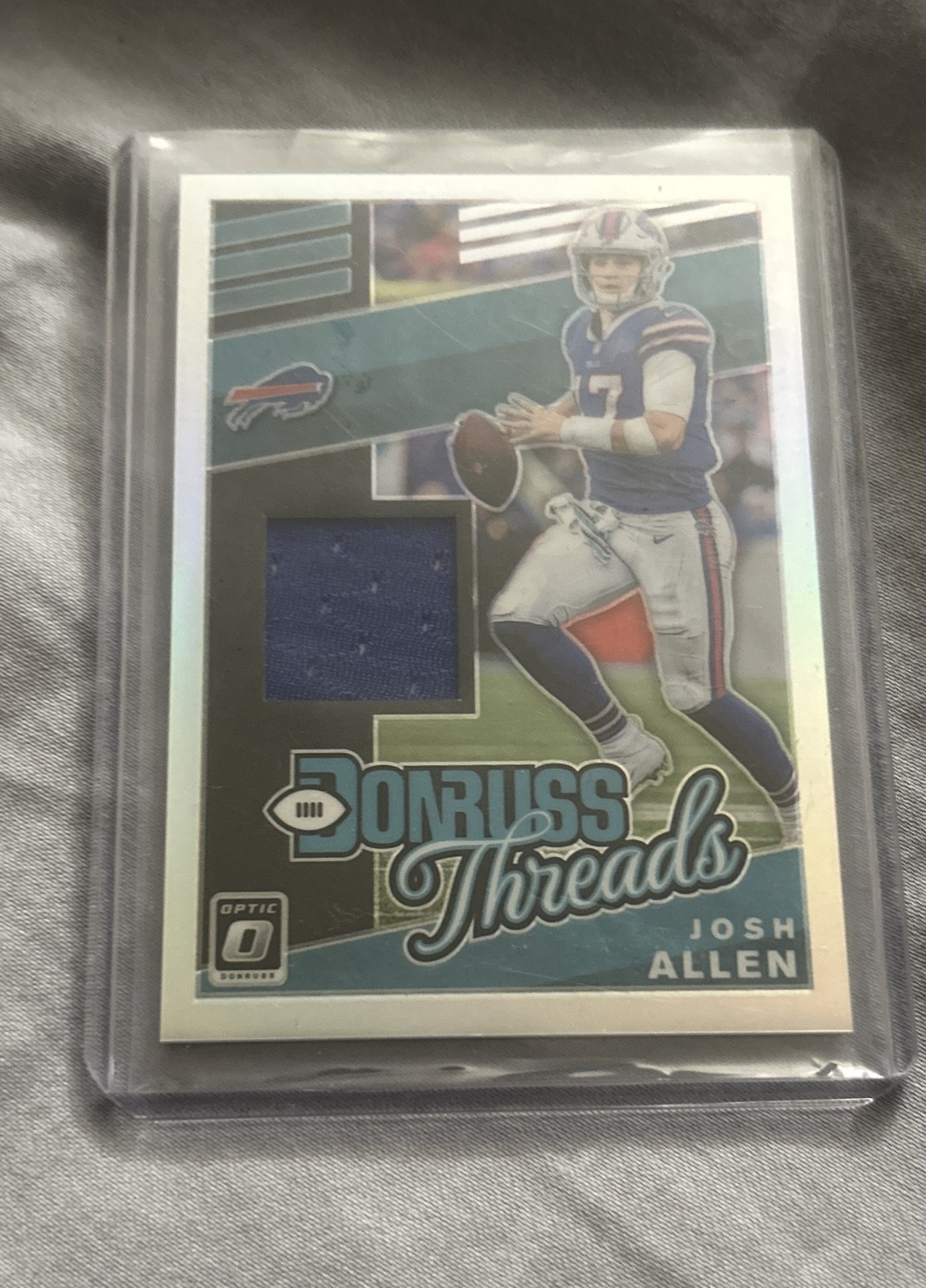 2019 Panini Donruss Optic - Donruss Threads Josh Allen #DT1 (MEM) 2019 Panini Donruss Optic - Donruss Threads Josh Allen #DT1 (MEM)