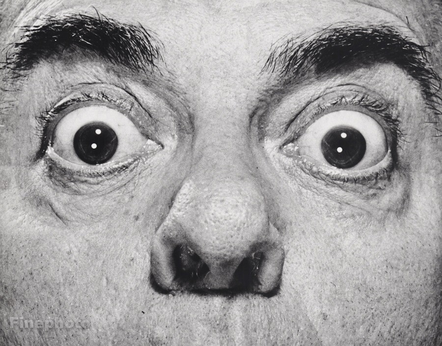 1945 EDDIE CANTOR Comedian Singer Actor Vintage PHILIPPE HALSMAN Photo Art 12x16