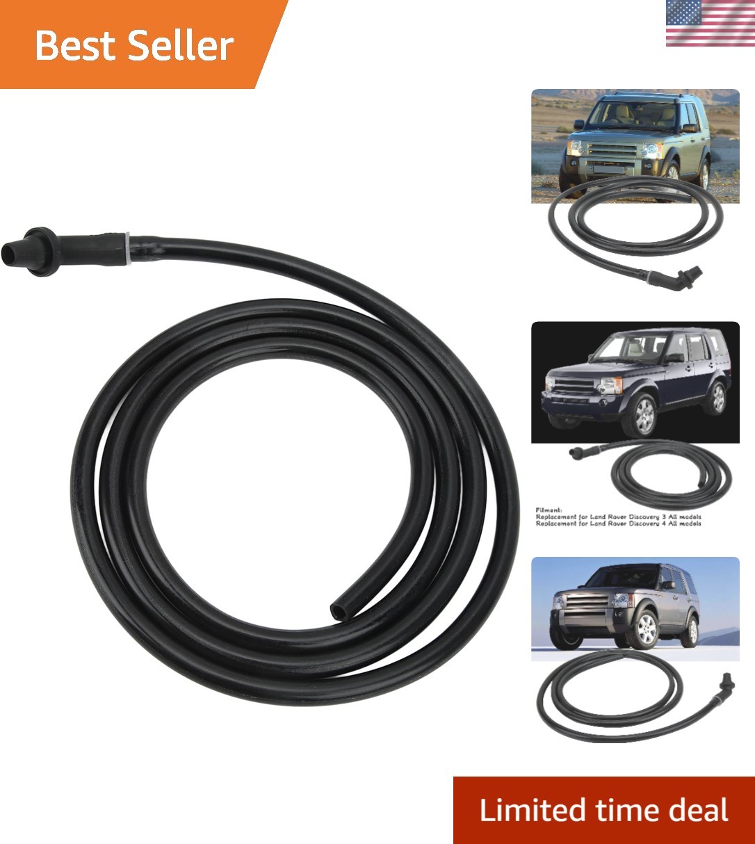 Sunroof Drain Water Tubes, Front Sunroof Drain Pipe AbrasionEasy Installation...