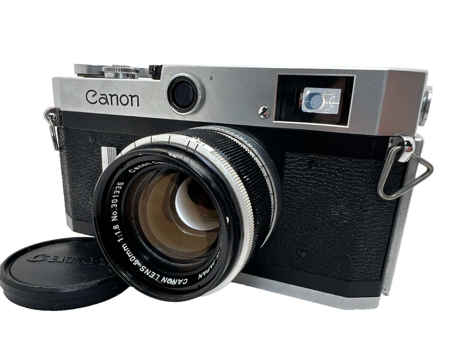 [Exc+5 / US Duty Paid] Canon P Rangefinder 35mm Film Camera + 50mm f1.8 L39 Lens