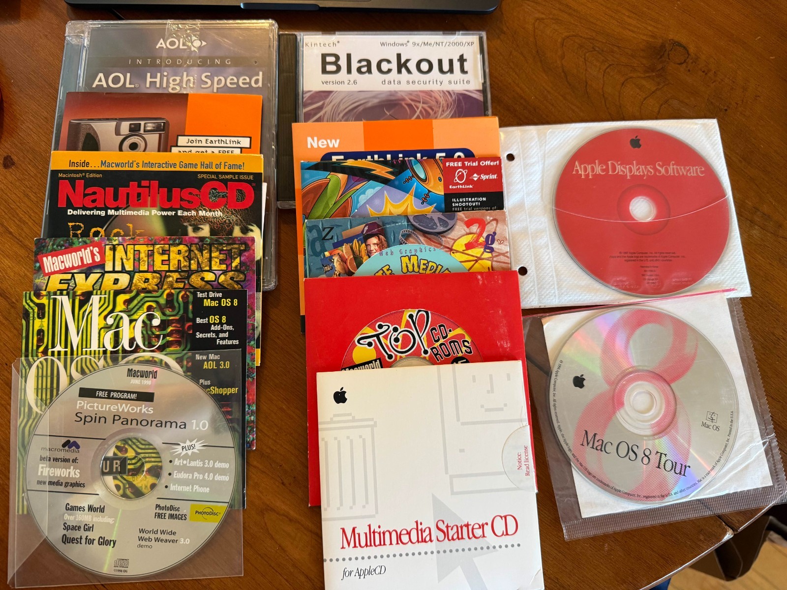 Vintage 90s Mac & PC Software CD Lot of 14 Apple Macworld AOL Mac OS 8 3 Sealed Vintage 90s Mac & PC Software CD Lot of 14 Apple Macworld AOL Mac OS 8 3 Sealed