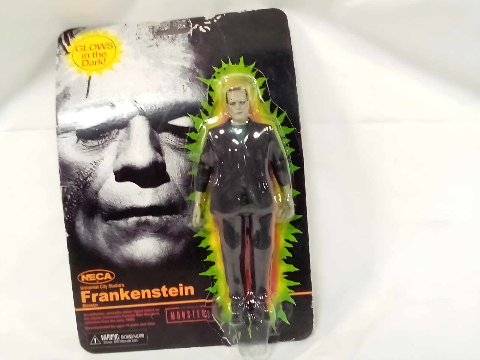 NECA Universal Monsters Frankenstein\'s Monster 7in Glow