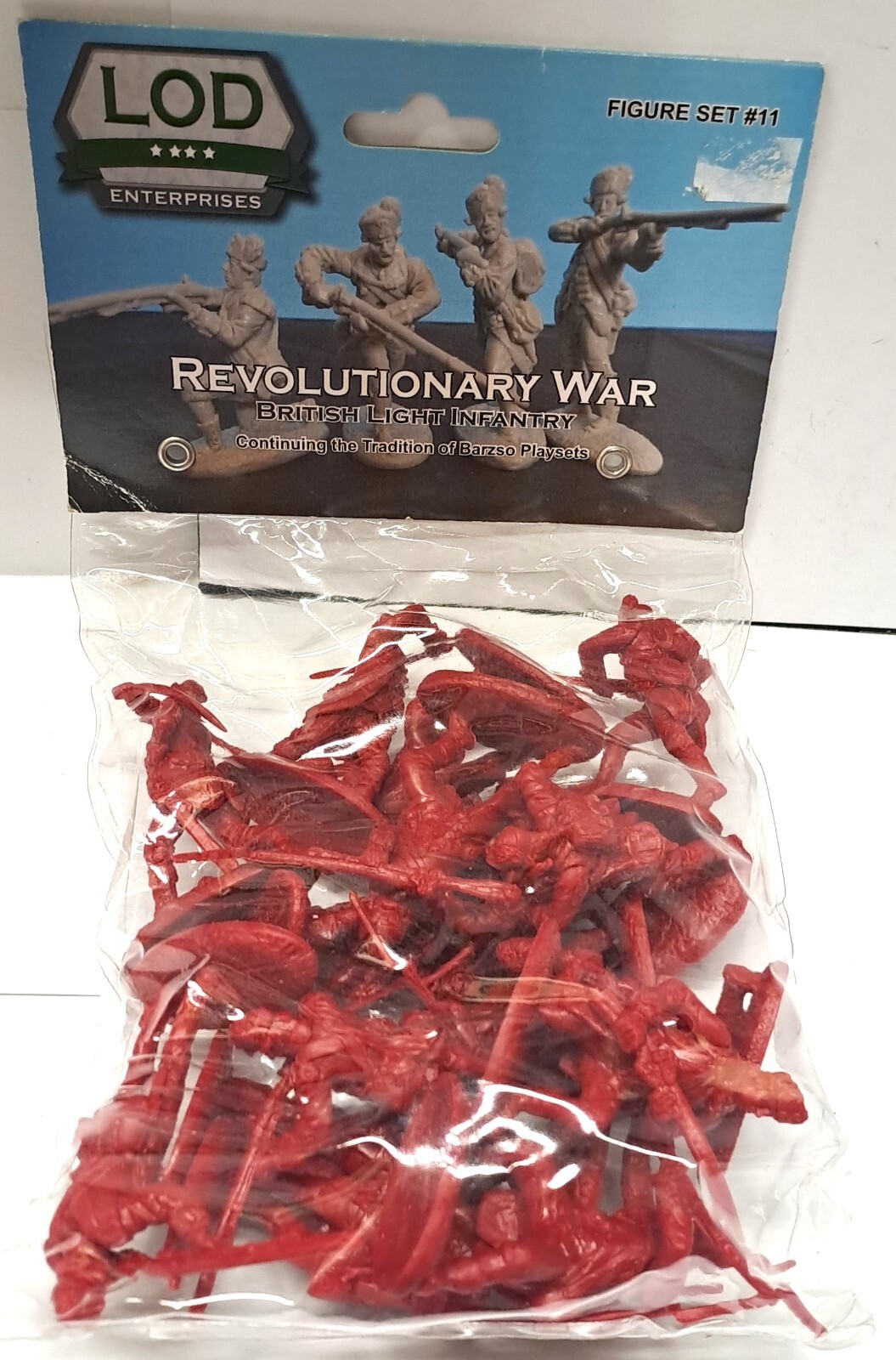 Revolutionary War British Light Infantry - 1:32 - Lod Enterprises - Set 11 Revolutionary War British Light Infantry - 1:32 - Lod Enterprises - Set 11