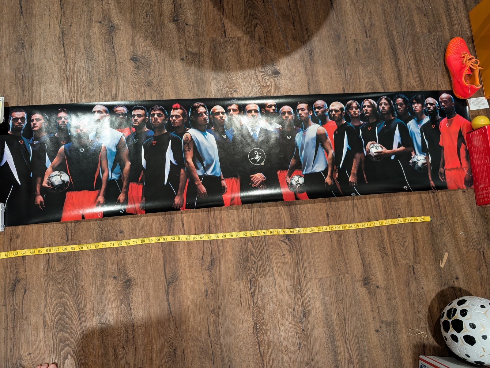 2002 Nike football Soccer Scorpion KO Secret Tournament poster Long 72\ 2002 Nike football Soccer Scorpion KO Secret Tournament poster Long 72\