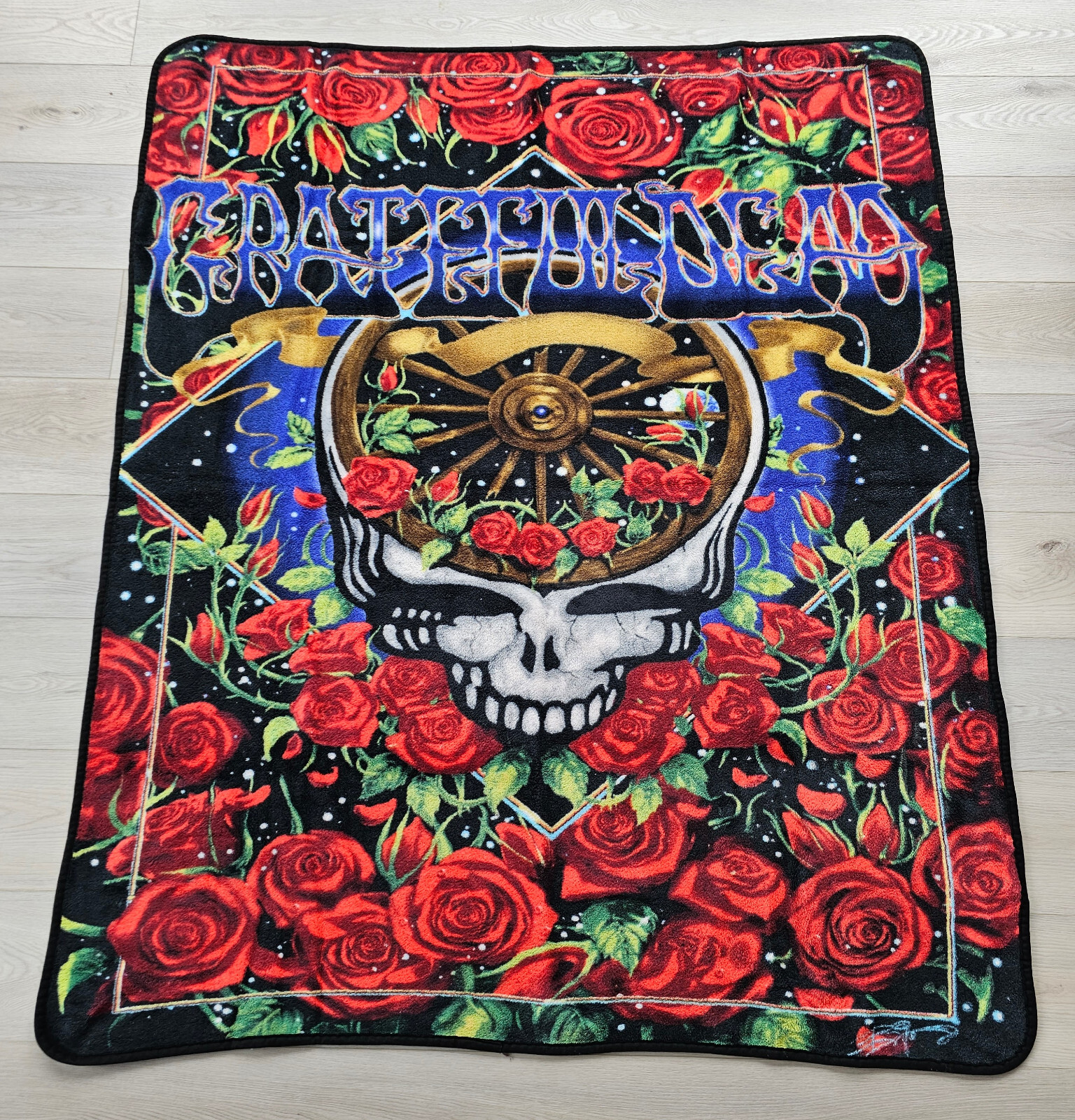 *VERY RARE* Grateful Dead & Company Blanket Throw Furthur  [Not Sphere/Poster]