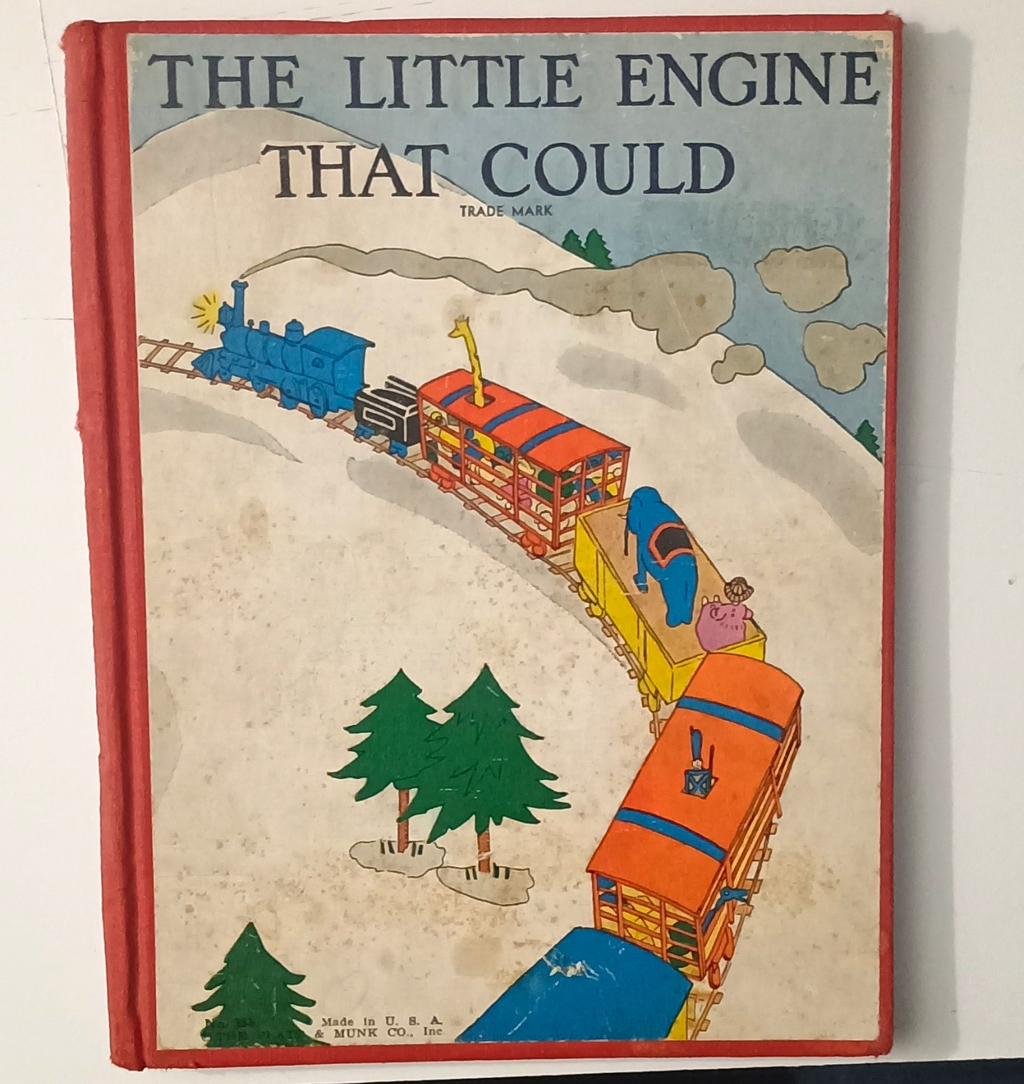 The Little Engine That Could Watty Piper Hardcover Illustrated Platt & Munk 1930