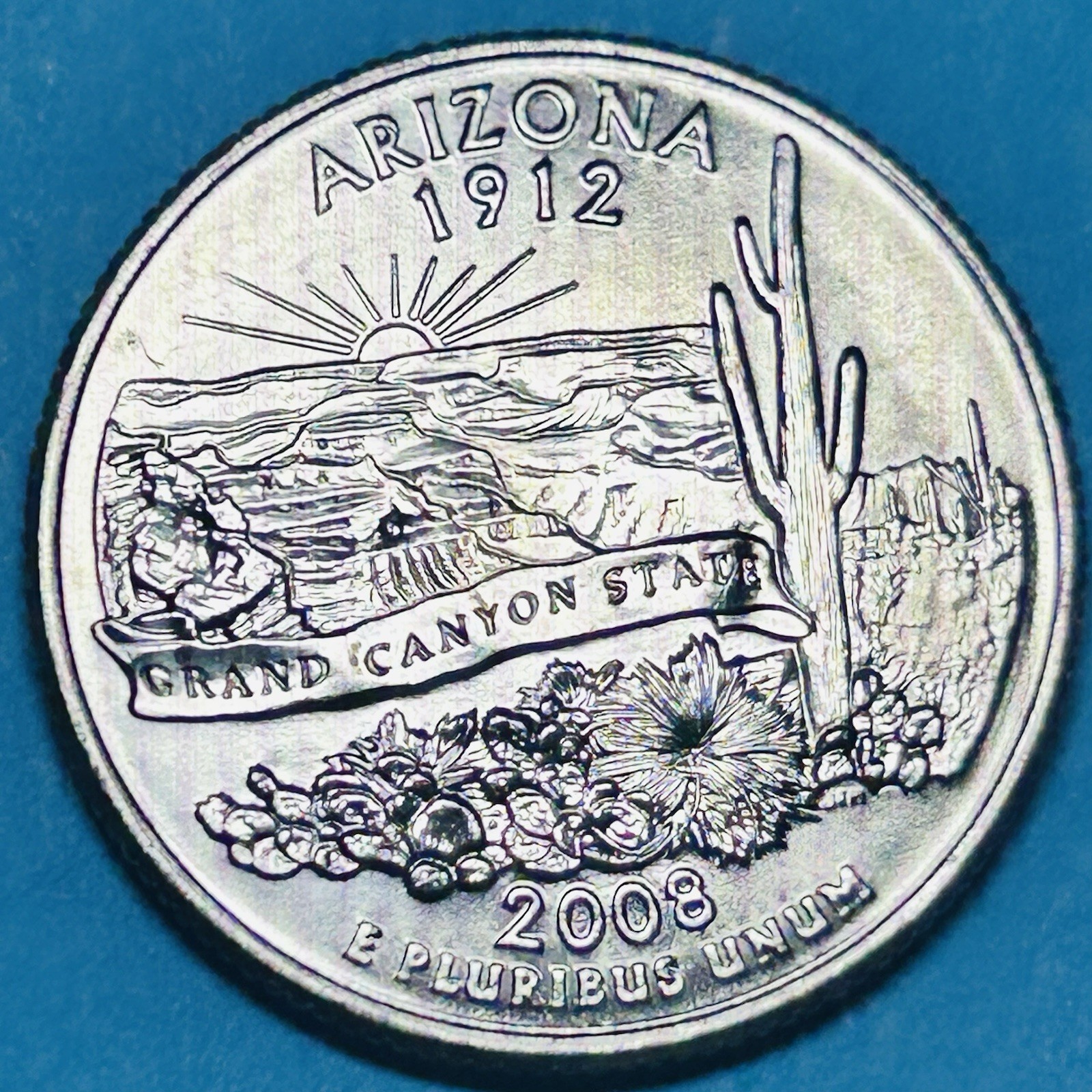 2008 D Arizona State Quarter-Uncirculated 2008 D Arizona State Quarter-Uncirculated