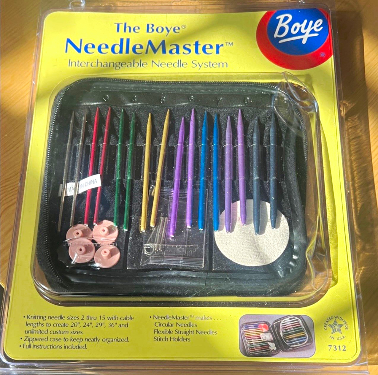 Boye NeedleMaster Aluminum Interchangeable Needle Set w/ Case MPN 7312