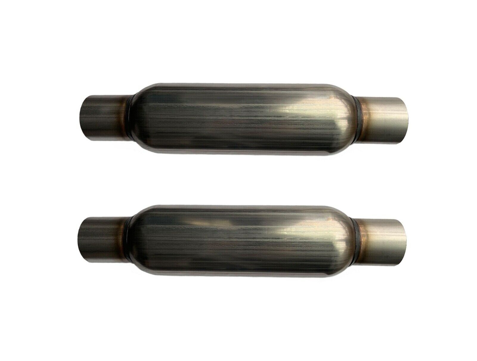 Universal Glass Pack Exhaust Resonator 2.5 Universal Glass Pack Exhaust Resonator 2.5