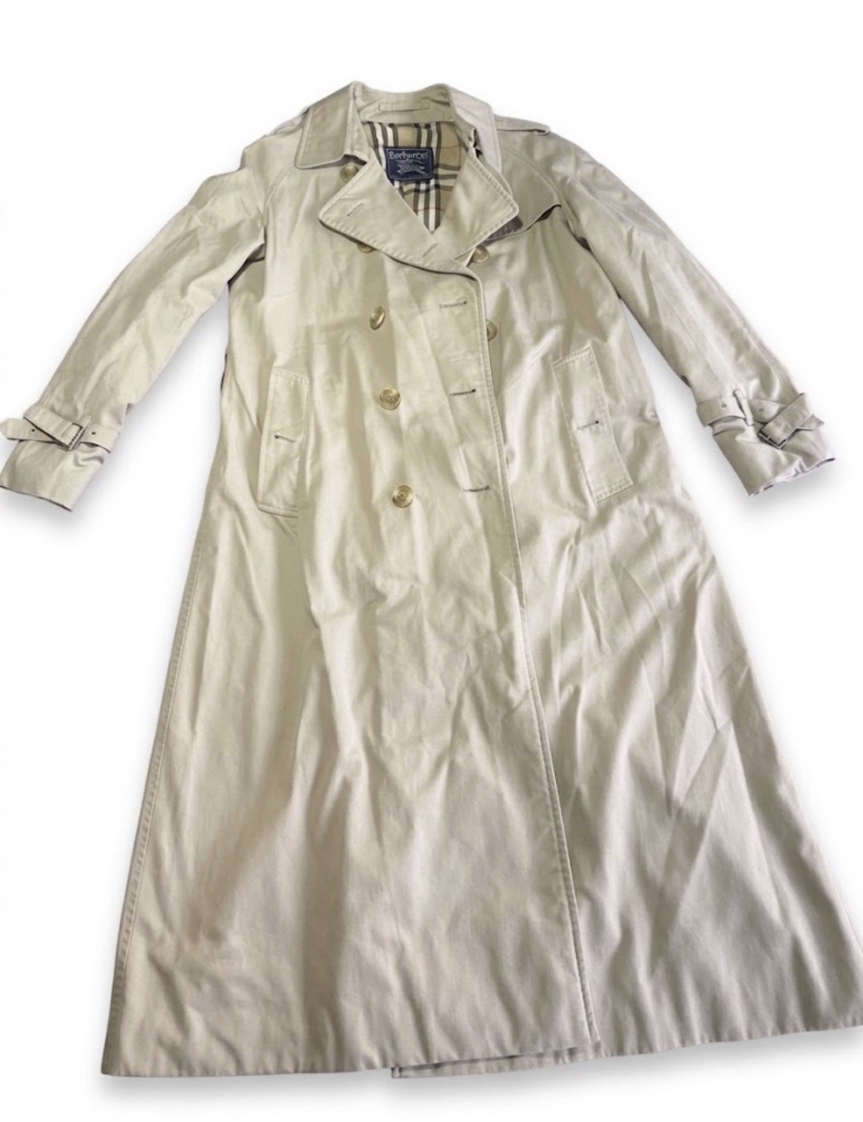 Vintage Burberry Prorsum Kensington Trench Coat Women’s Size SMALL no belt -A07 Vintage Burberry Prorsum Kensington Trench Coat Women’s Size SMALL no belt -A07
