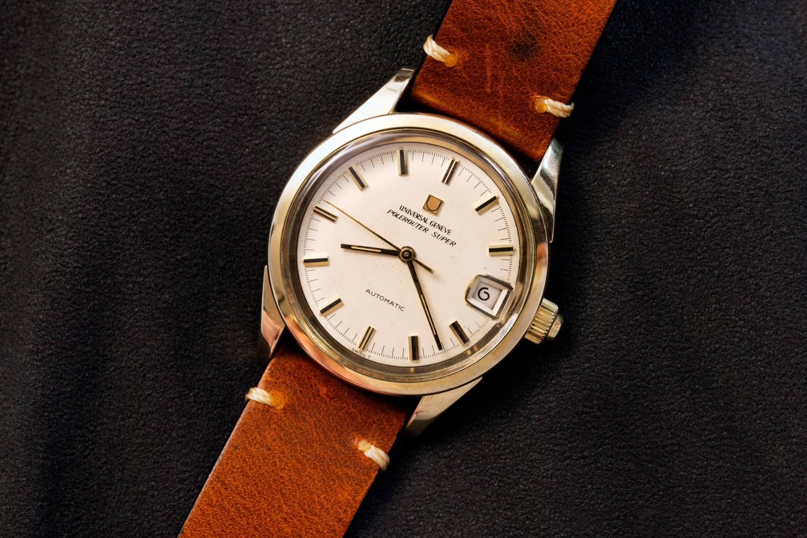 Universal Geneve Polerouter Super Watch - Microtor - 1965-1968 - 14K Gold Filled