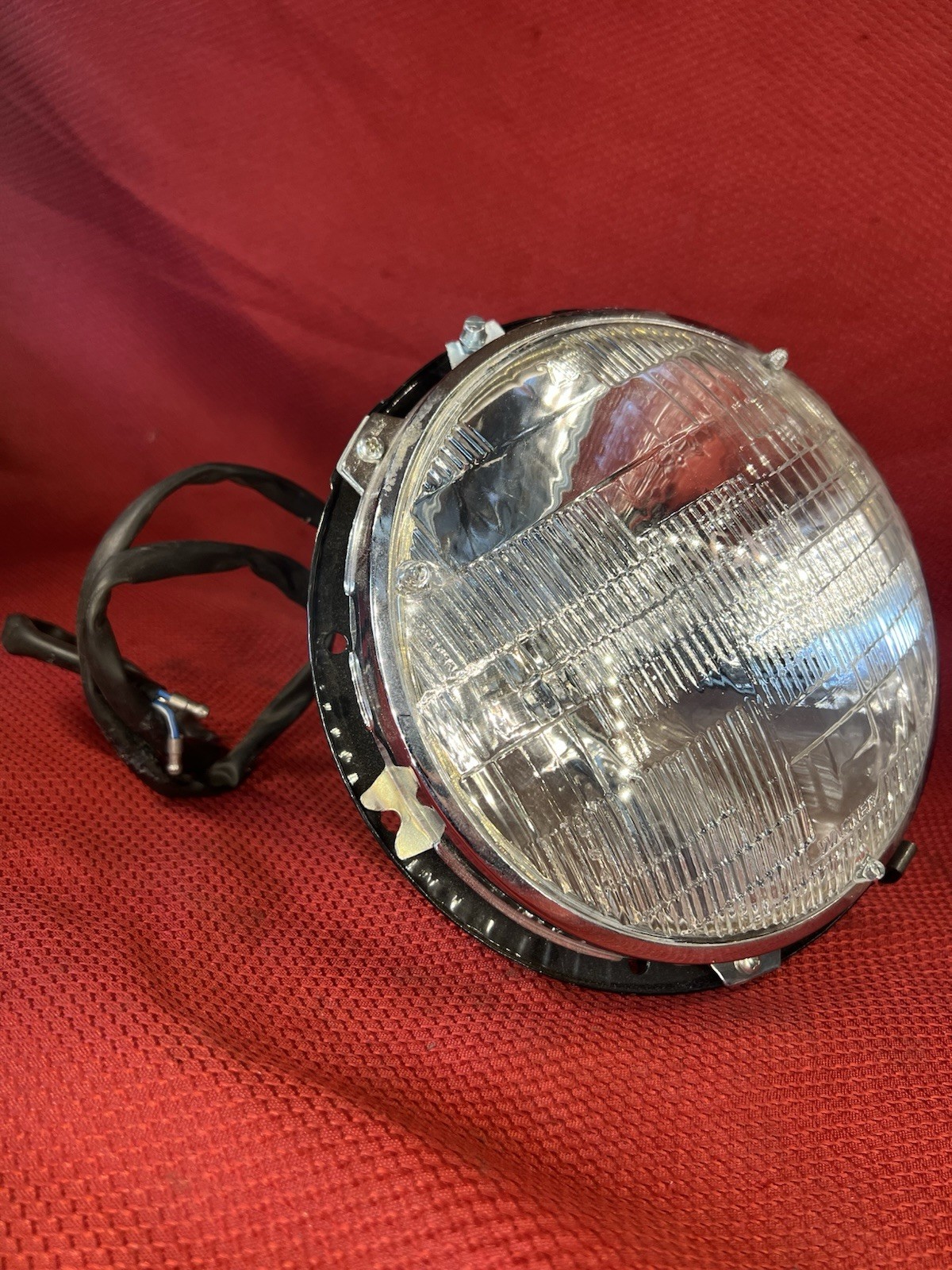 Vintage SML3 Bucket Headlamp Assembly MG Triumph AH Mini Midget Healey Vintage SML3 Bucket Headlamp Assembly MG Triumph AH Mini Midget Healey