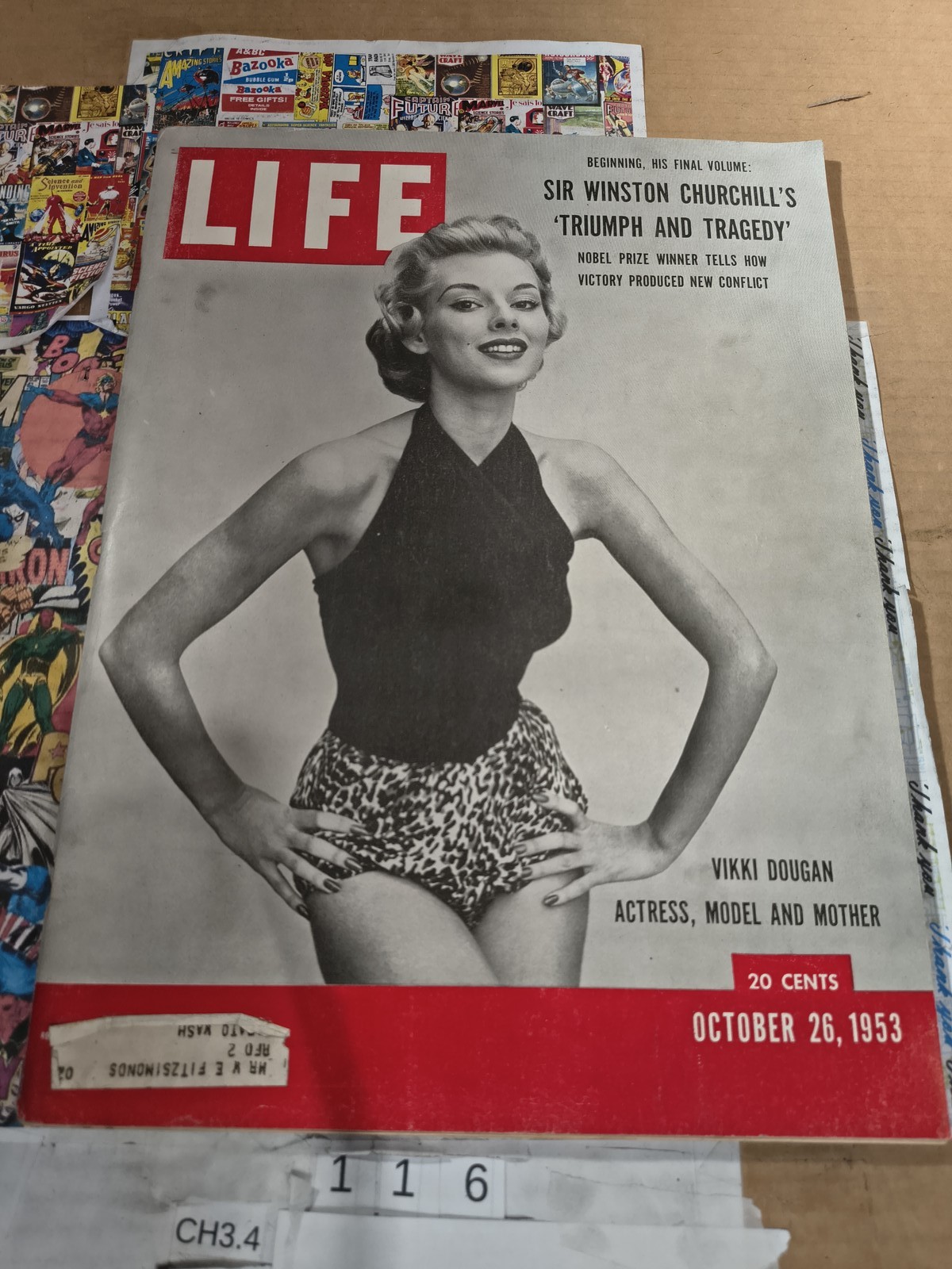 Life Magazine October 26, 1953 - Vintage 1950s News Features Mid Century Ads Life Magazine October 26, 1953 - Vintage 1950s News Features Mid Century Ads