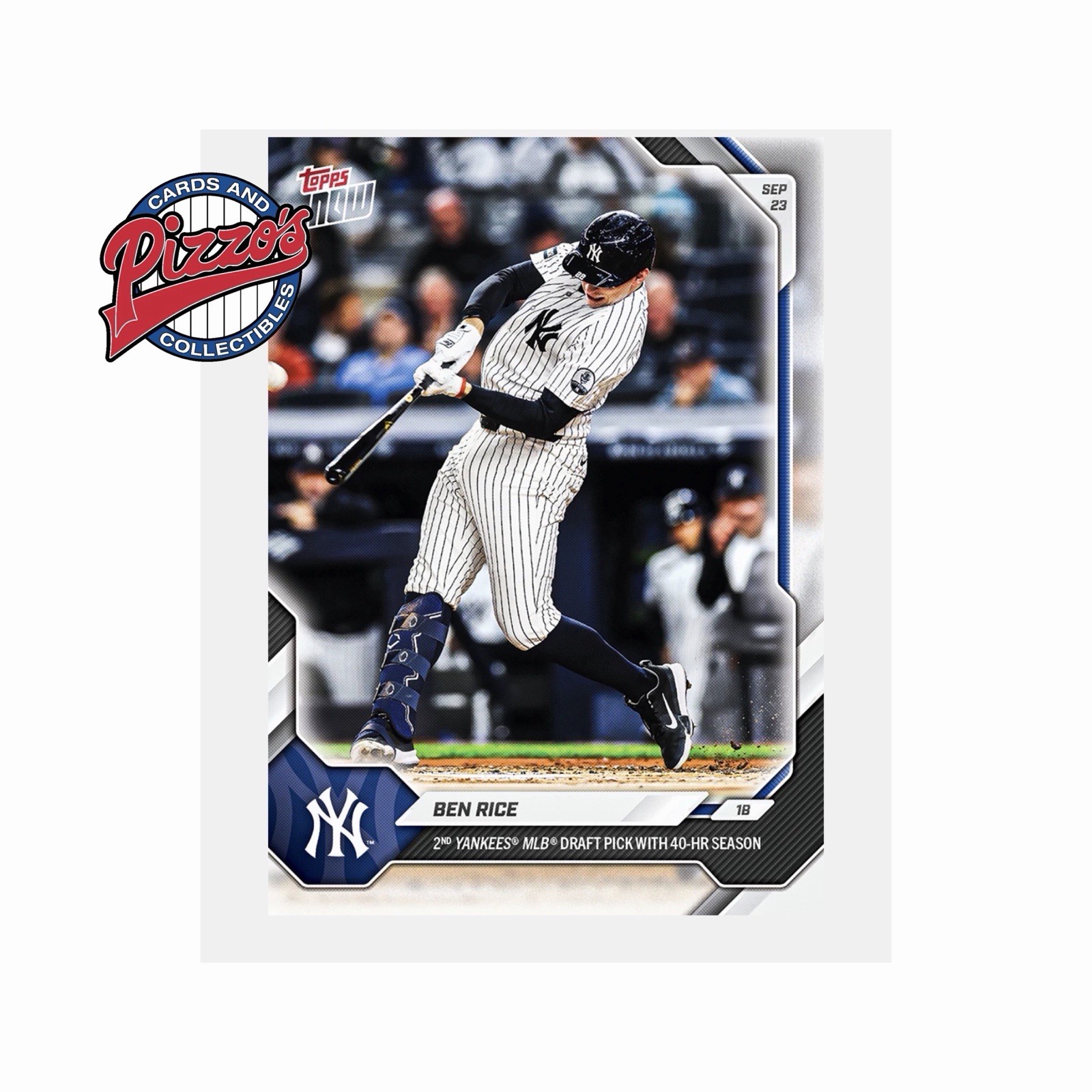 Ben Rice 40th Home Run 2026 MLB Topps NOW Card 708 Presale Ben Rice 40th Home Run 2026 MLB Topps NOW Card 708 Presale