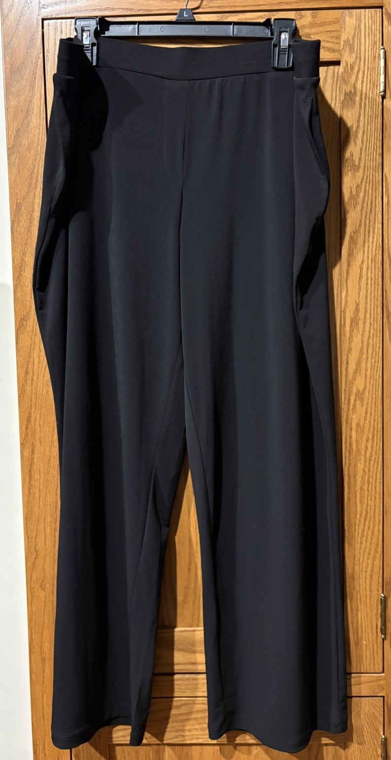 Susan Graver Black Slacks - XLP - New without tag Susan Graver Black Slacks - XLP - New without tag