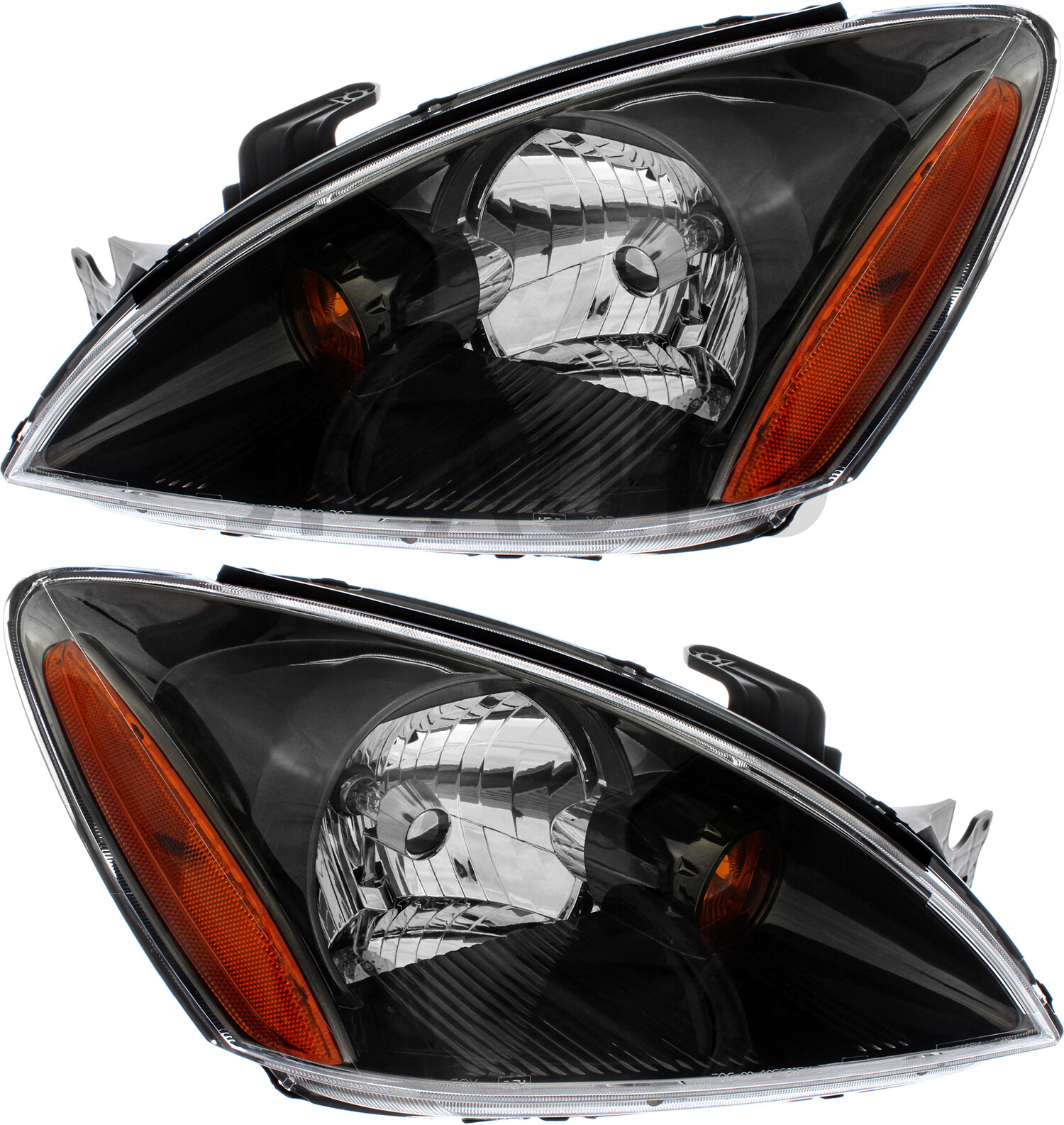 For 2004-2007 Mitsubishi Lancer Headlight Halogen Set Driver and Passenger Side For 2004-2007 Mitsubishi Lancer Headlight Halogen Set Driver and Passenger Side