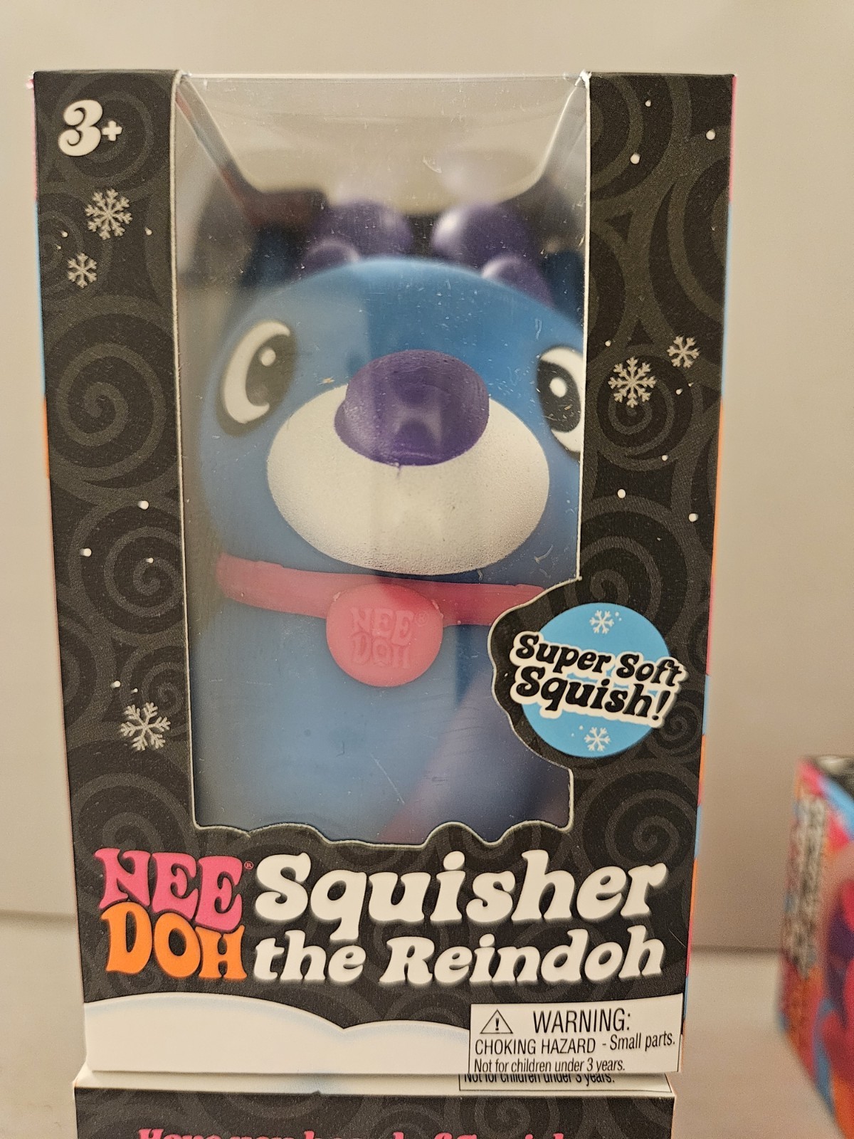 Schylling Blue 💙 NeeDoh Squisher the Reindoh Unreleased Rare Squishy Schylling Blue 💙 NeeDoh Squisher the Reindoh Unreleased Rare Squishy