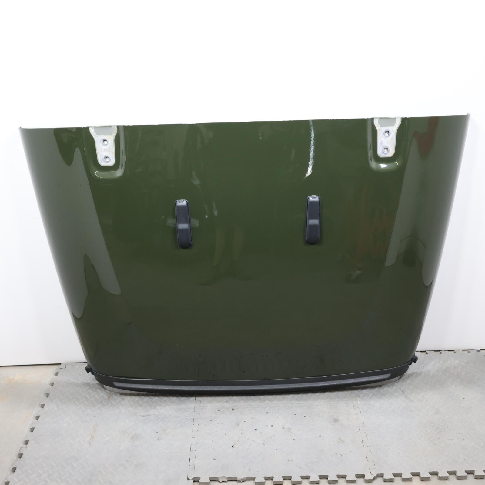2018 - 2026 JEEP WRANGLER HOOD BONNET SHELL PANEL W/O AIR VENTS OEM GREEN_PGG 2018 - 2026 JEEP WRANGLER HOOD BONNET SHELL PANEL W/O AIR VENTS OEM GREEN_PGG