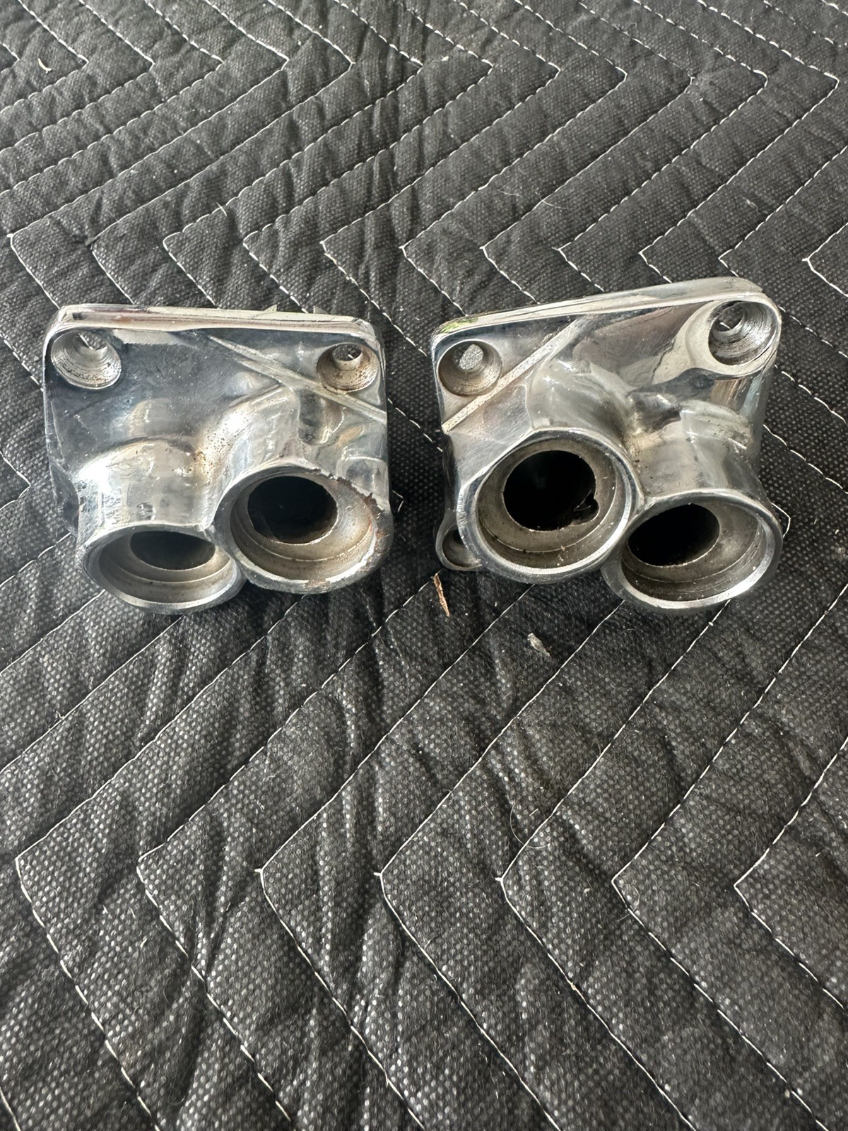 Harley Davidson Panhead OEM 18600-53 / 18610-53 CHROME LIFTER BLOCKS *