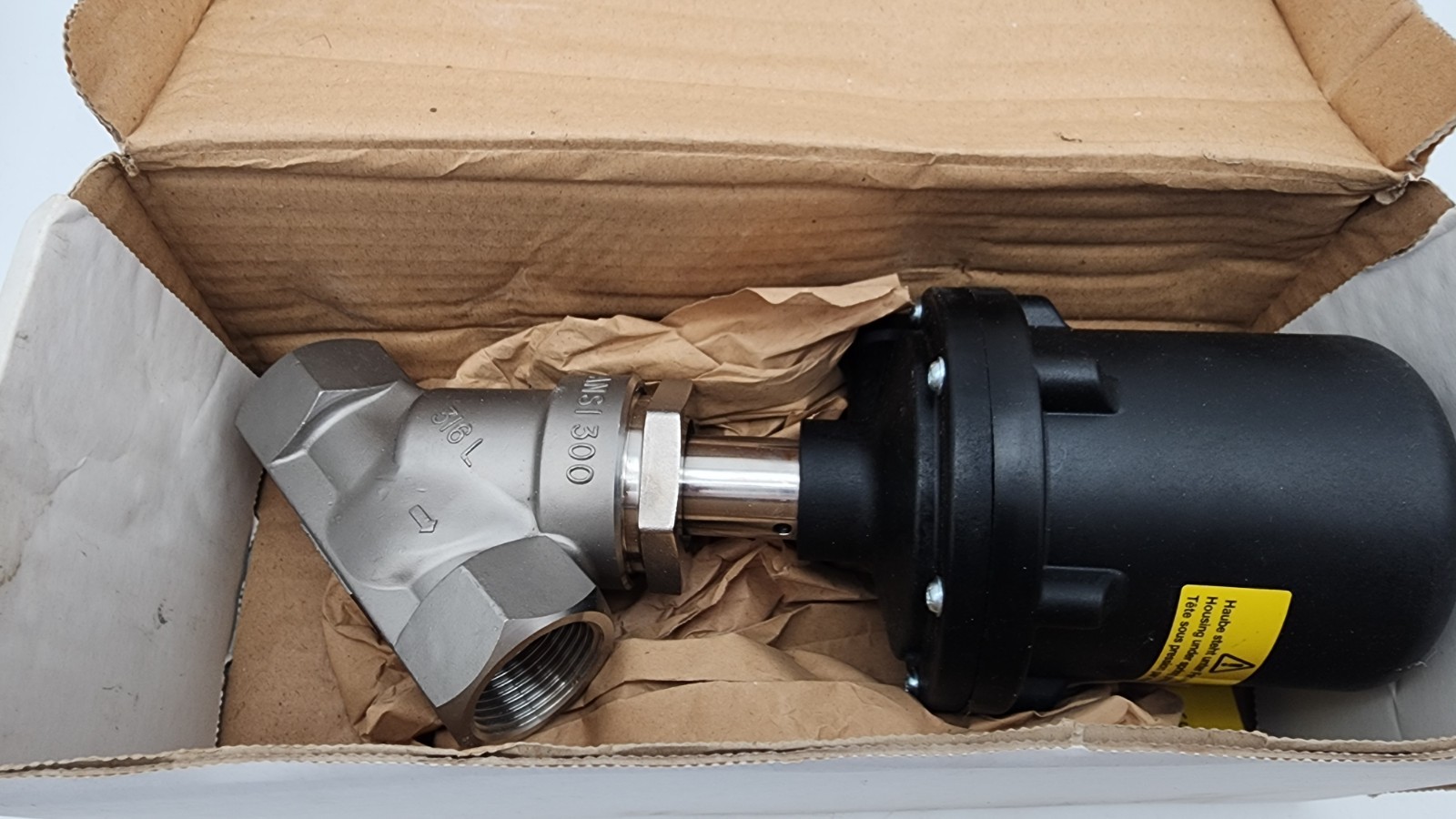 GEMU 554 25D3BC1 51 1 2way ANGLE VALVE 55425D3BC1511 88261872 *NDA AVAILABLE