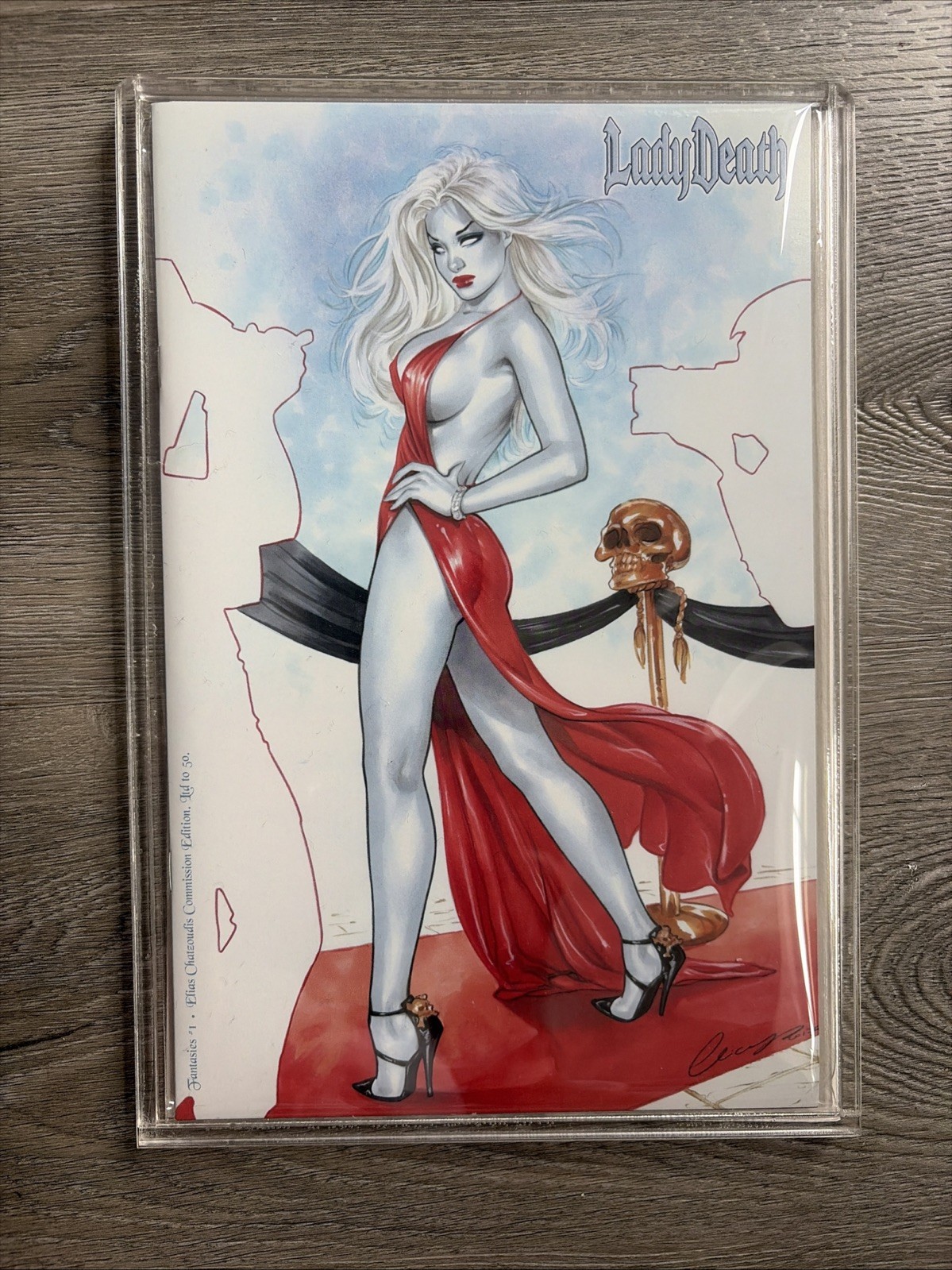 Lady Death Fantasies #1 - Elias Chatzoudis Commission Edition - Ltd 50 - 2017 Lady Death Fantasies #1 - Elias Chatzoudis Commission Edition - Ltd 50 - 2017