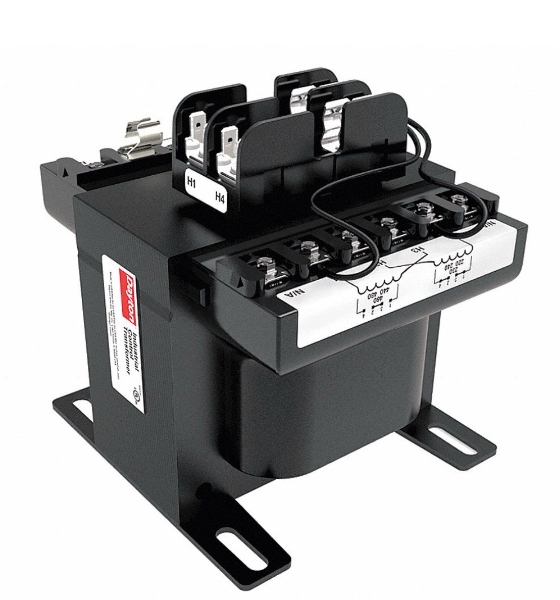 Dayton Control Transformer, 1 Kva, 80°C 120V Ac 208/277V Ac Open Box New 31Eh36 Dayton Control Transformer, 1 Kva, 80°C 120V Ac 208/277V Ac Open Box New 31Eh36