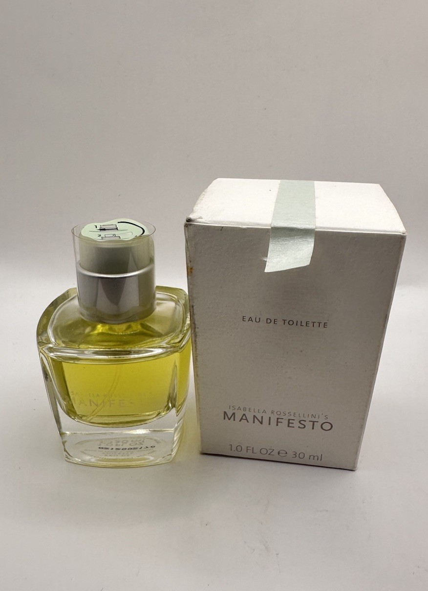 MANIFESTO ISABELLA ROSSELLINI\'S by LANCASTER 1.0oz /30ML Spray Box Damage MANIFESTO ISABELLA ROSSELLINI\'S by LANCASTER 1.0oz /30ML Spray Box Damage