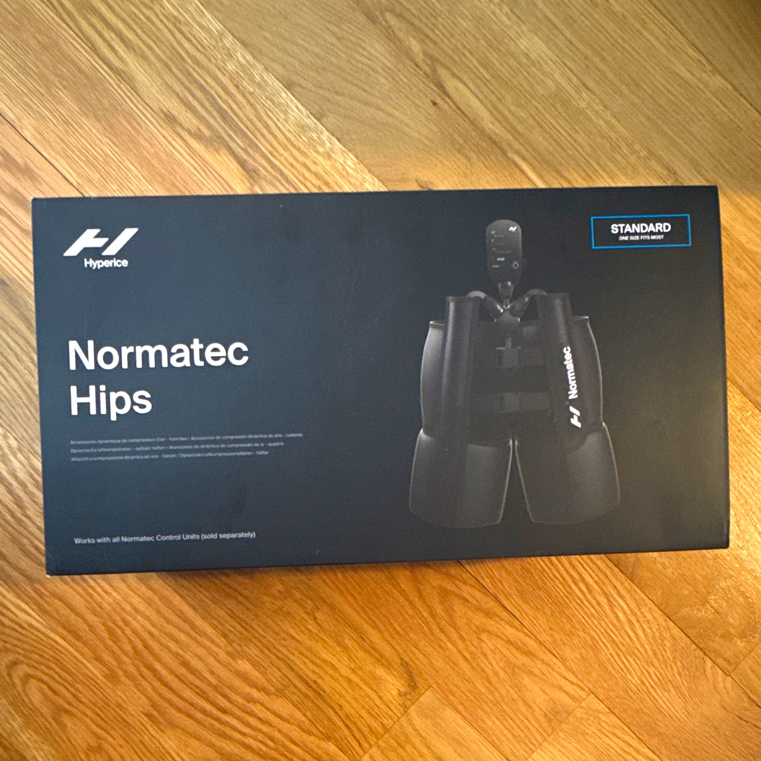 Hyperice Normatec Hips Air Compression Circulation Massager, Adjustable, Black Hyperice Normatec Hips Air Compression Circulation Massager, Adjustable, Black