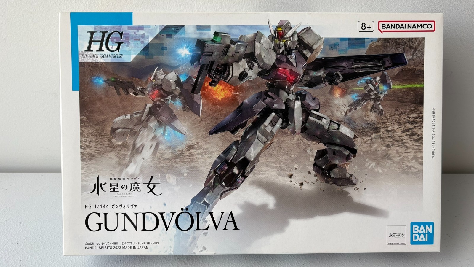 Bandai HGTWFM 1/144 #24 Gundvolva Gundam Gunpla Model Kit The Witch from Mercury
