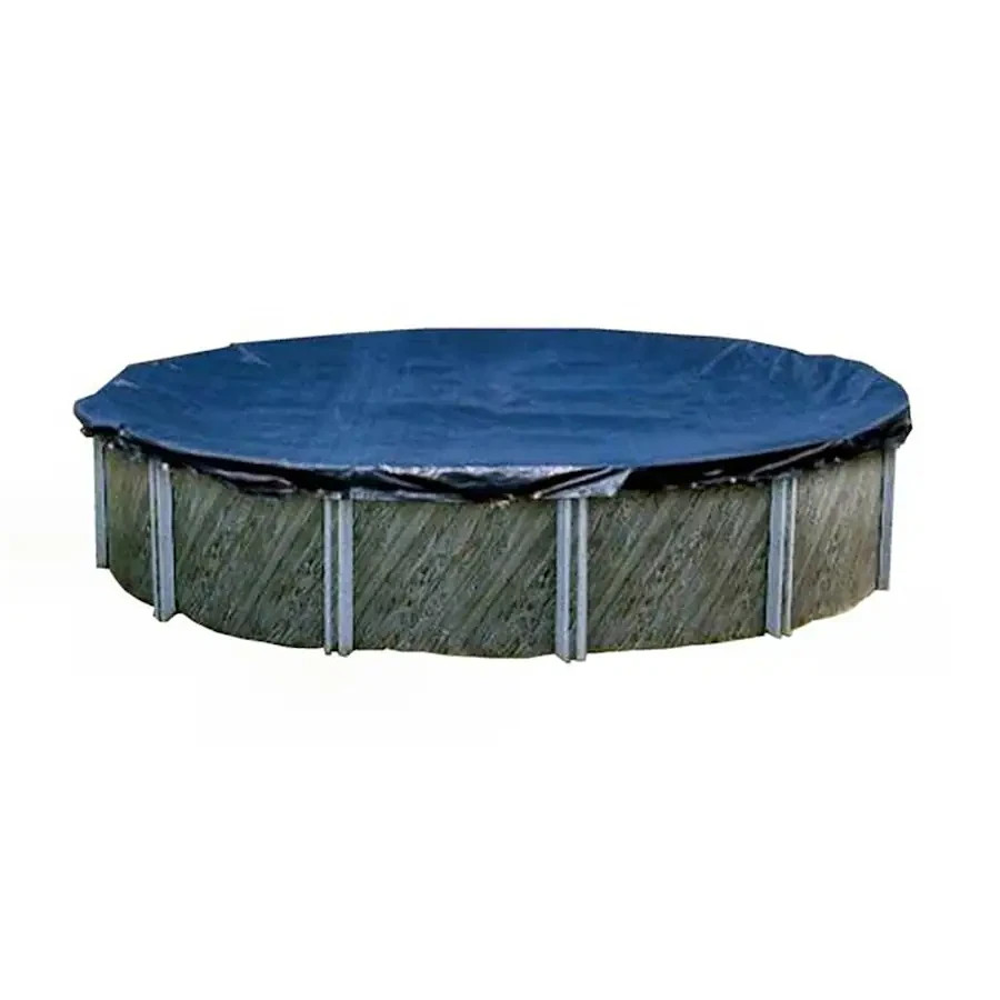 FLASHSALES - Swimline 30\' Round Above Ground Winter Swimming Pool Cover Blue