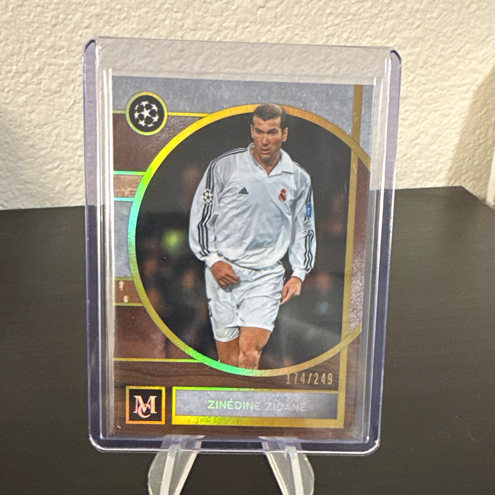 2025-26 Topps Museum Collection UEFA Zinedine Zidane #/150 #5 2025-26 Topps Museum Collection UEFA Zinedine Zidane #/150 #5