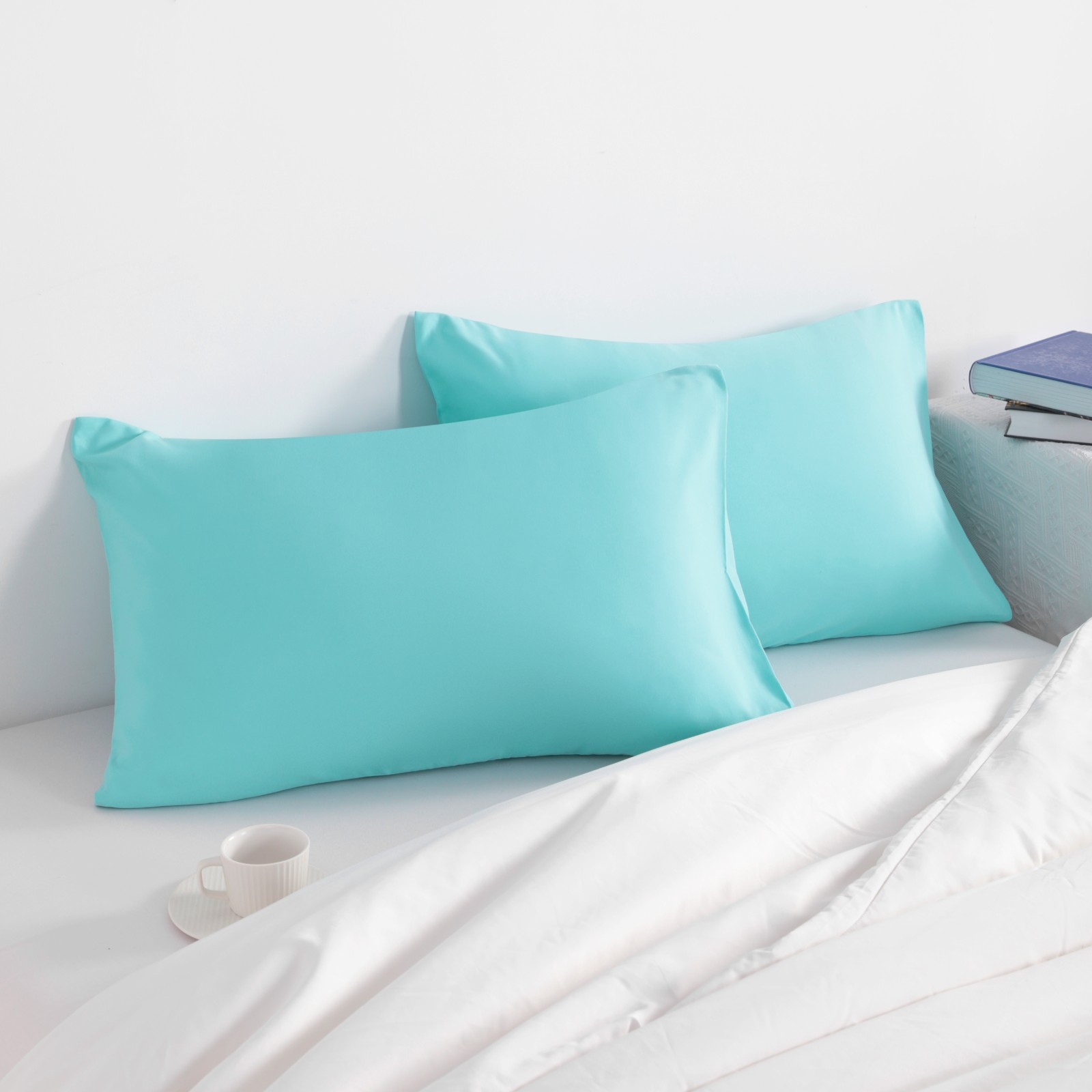 Soft and Skin-friendly Brushed Microfiber Pillowcases Set of 2, All Size Soft and Skin-friendly Brushed Microfiber Pillowcases Set of 2, All Size