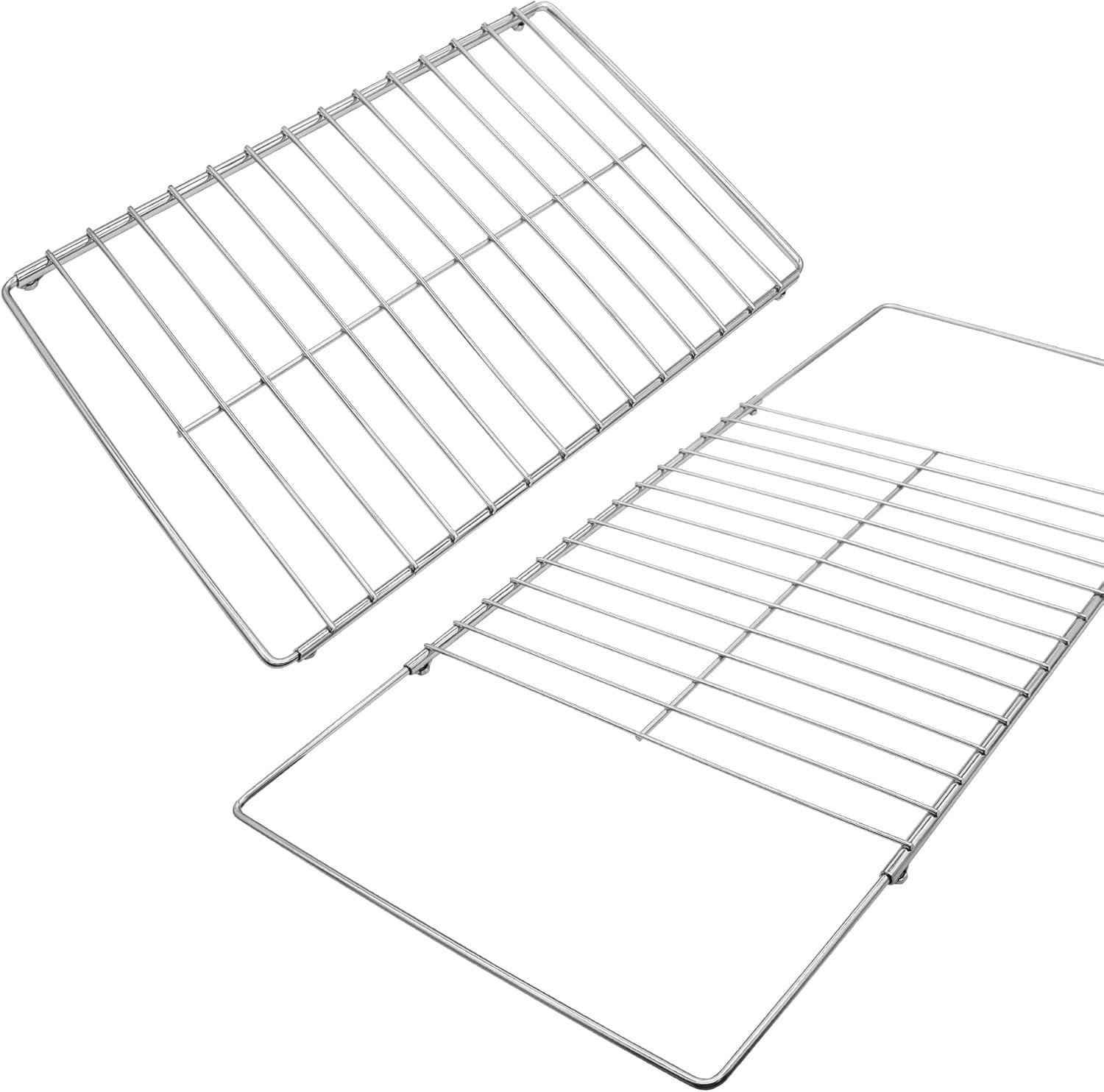 2Pack Adjustable Extendable Oven Rack, Wire Racks, Universal Silver 2Pack Adjustable Extendable Oven Rack, Wire Racks, Universal Silver