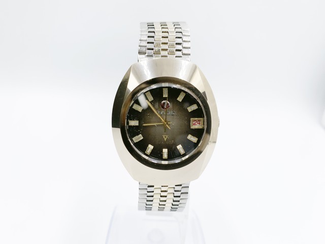 Rado Balboa V Automatic Watch 25mm Brown Dial Men\'s Gold/Steel