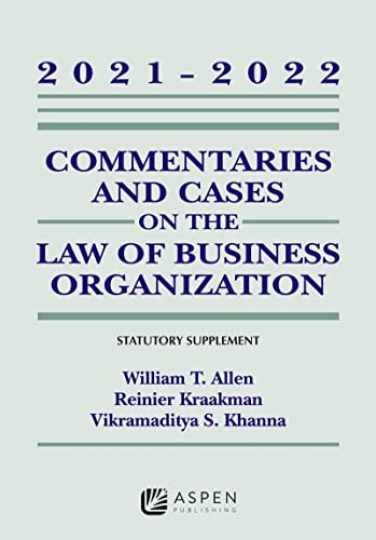 Commentaries and Cases on the Law - Paperback, by Allen William T.; - Very Good Commentaries and Cases on the Law - Paperback, by Allen William T.; - Very Good